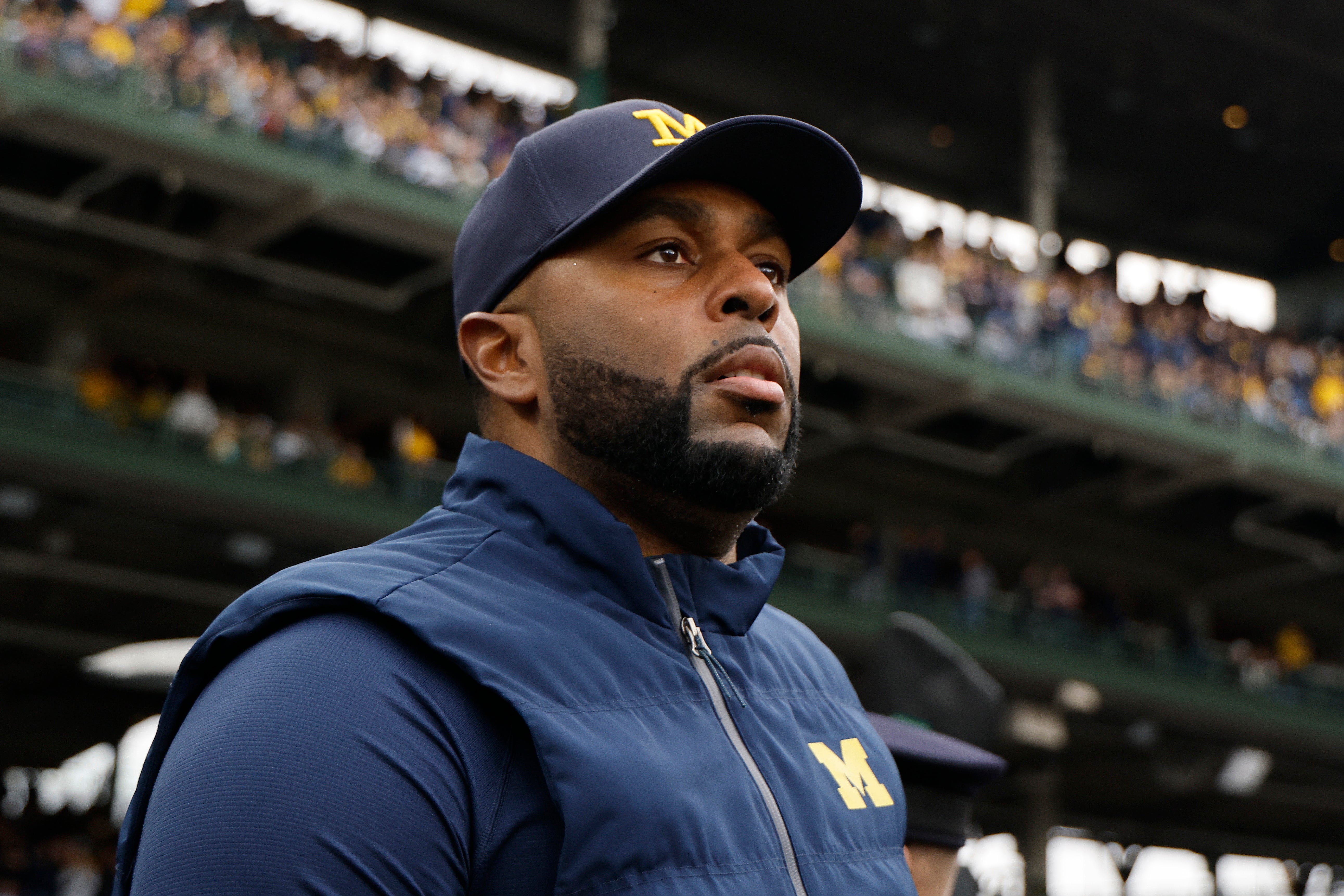 Former University of Michigan football coach Sherrone Moore was arraigned on Friday afternoon