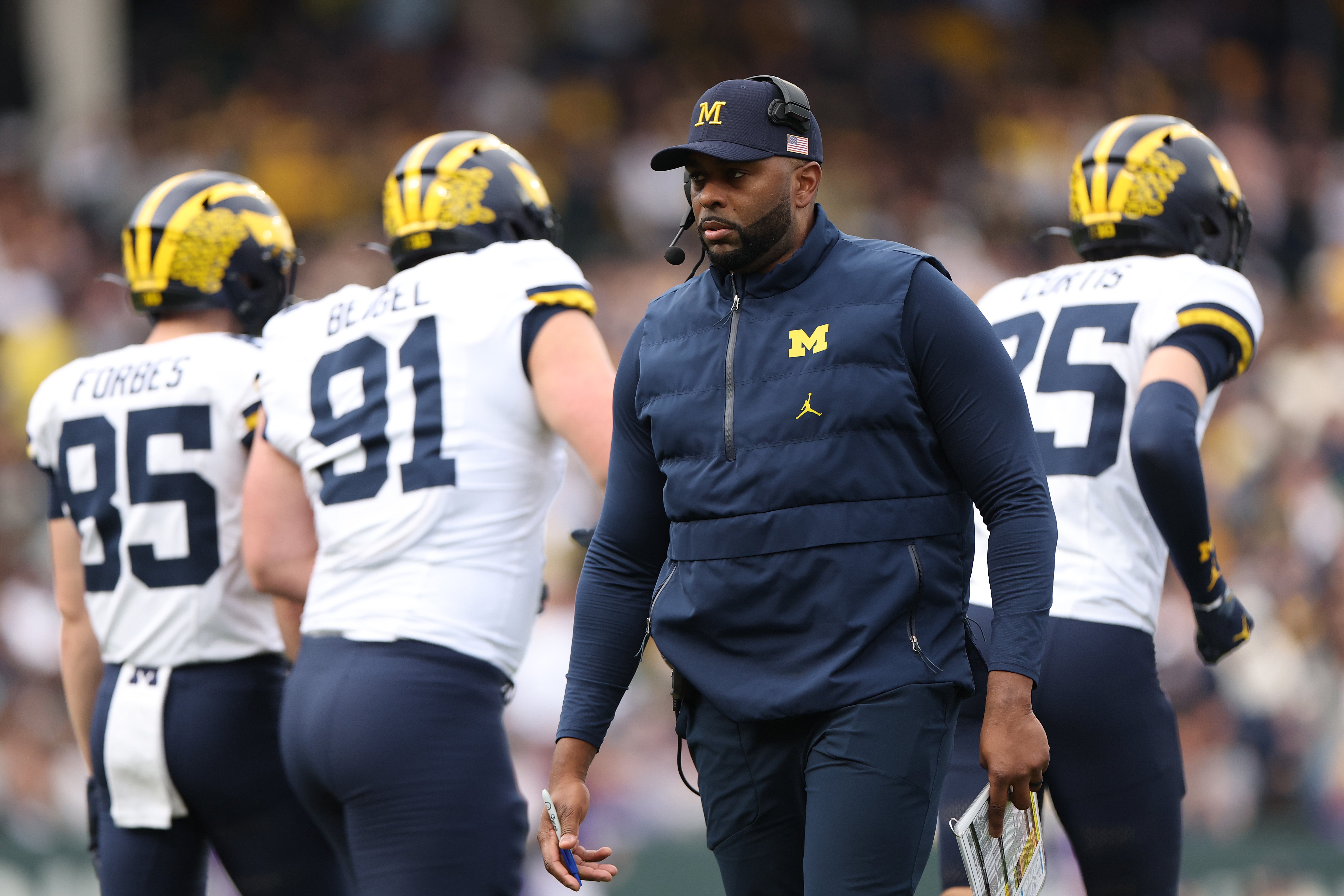 This was Moore’s second season as the head coach of the Michigan Wolverines