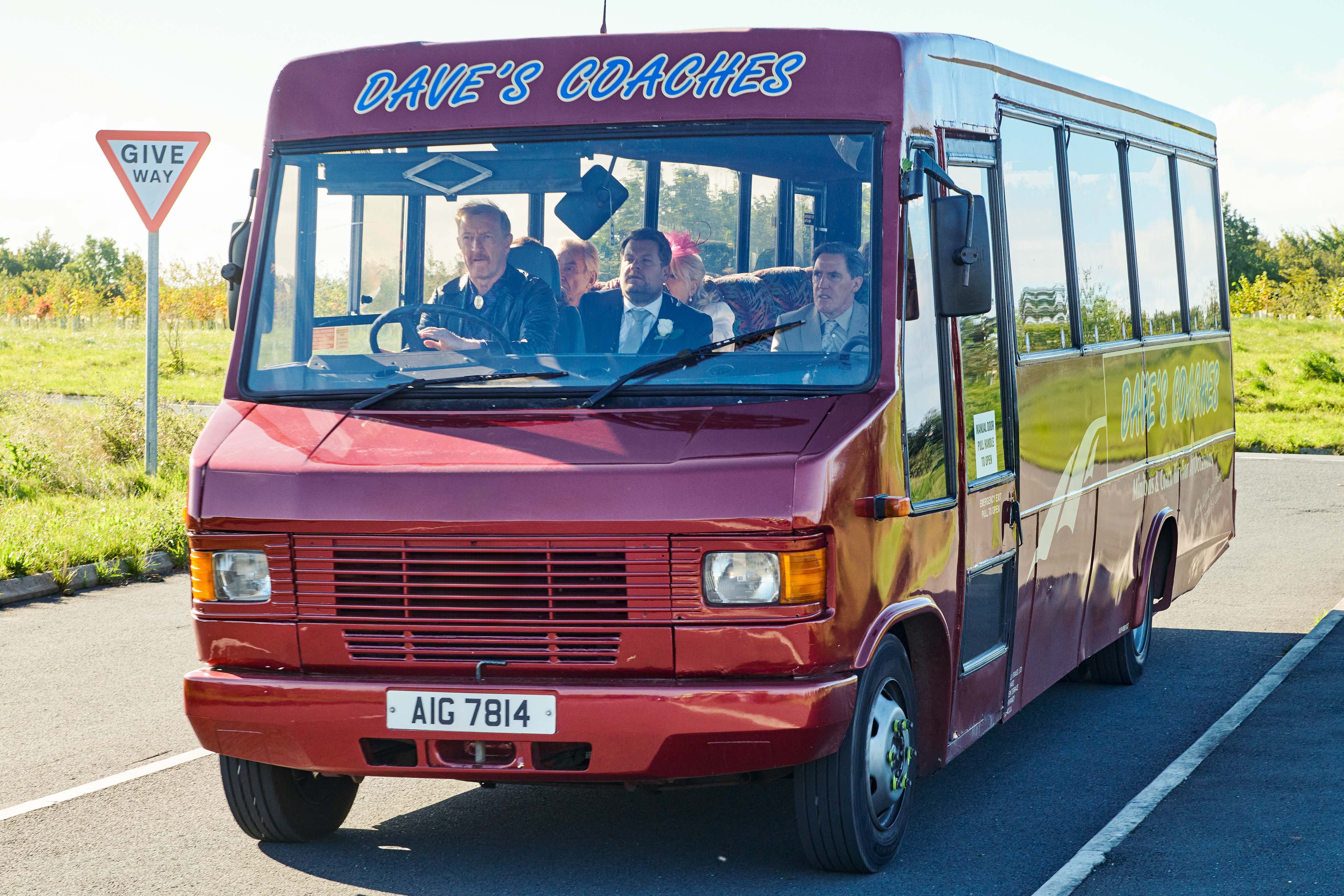 The iconic Dave’s Coaches bus is up for sale for £200,000