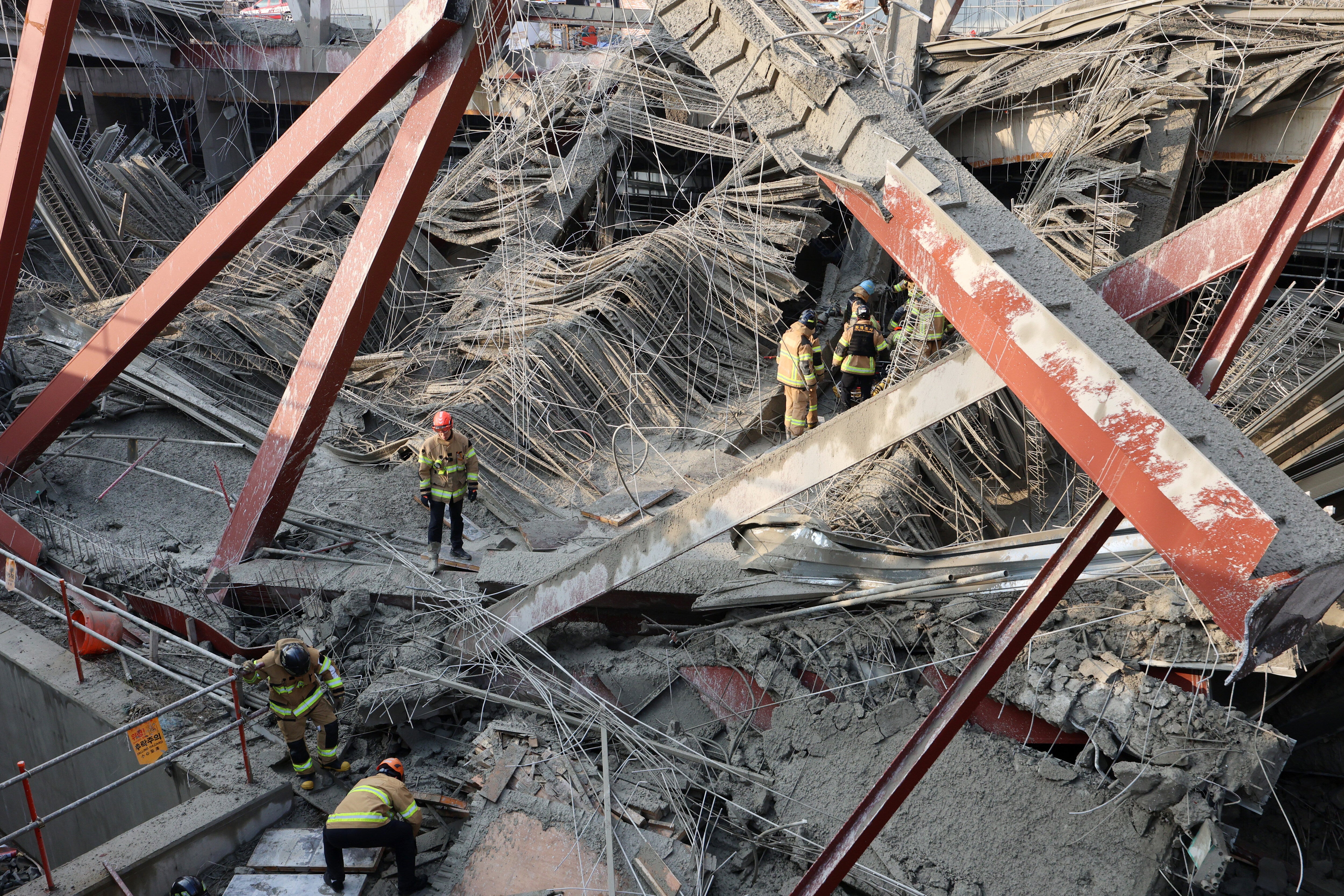 South Korea Building Collapses