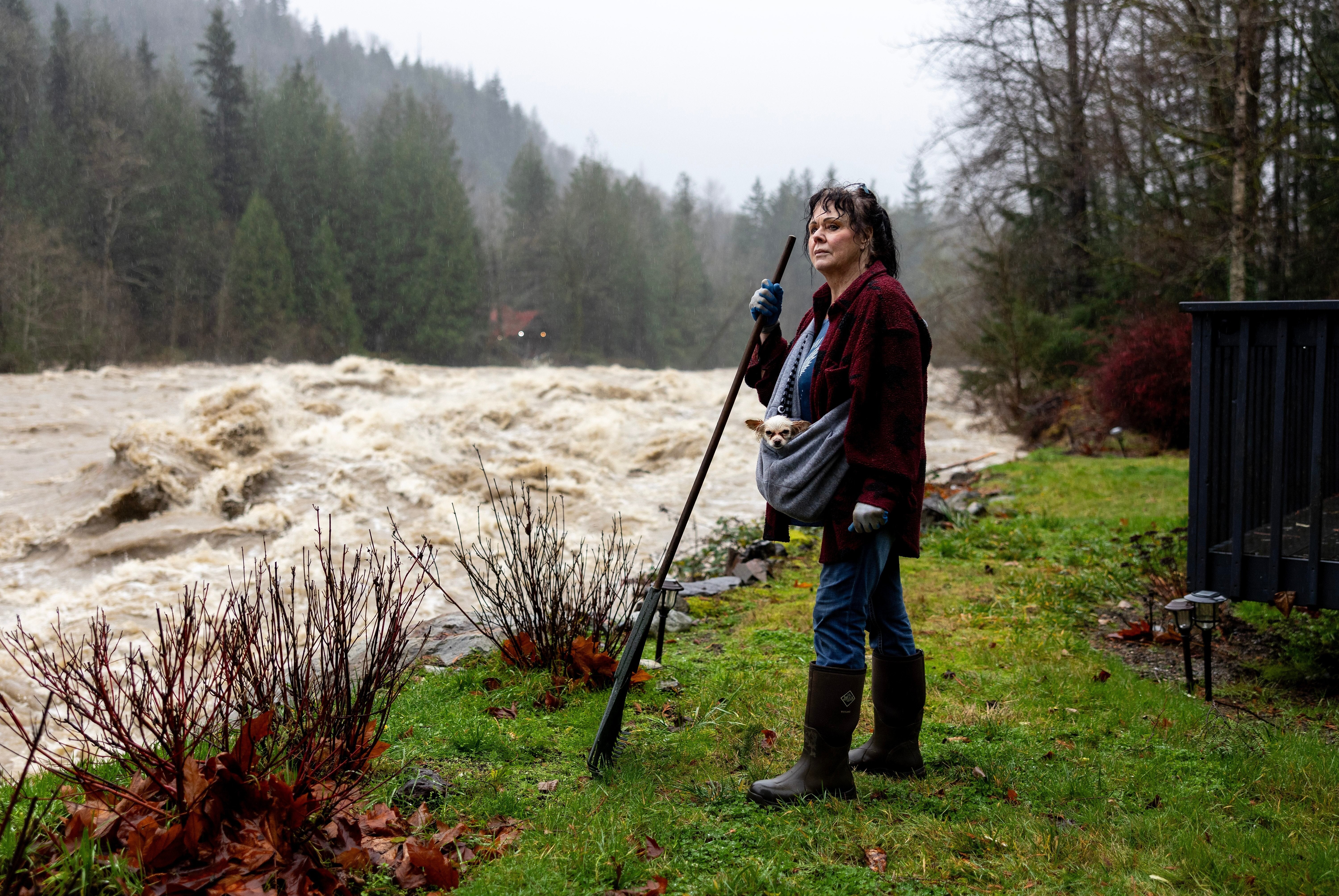 Parts of Washington and northwest Oregon have seen over 10 inches of rain in recent days