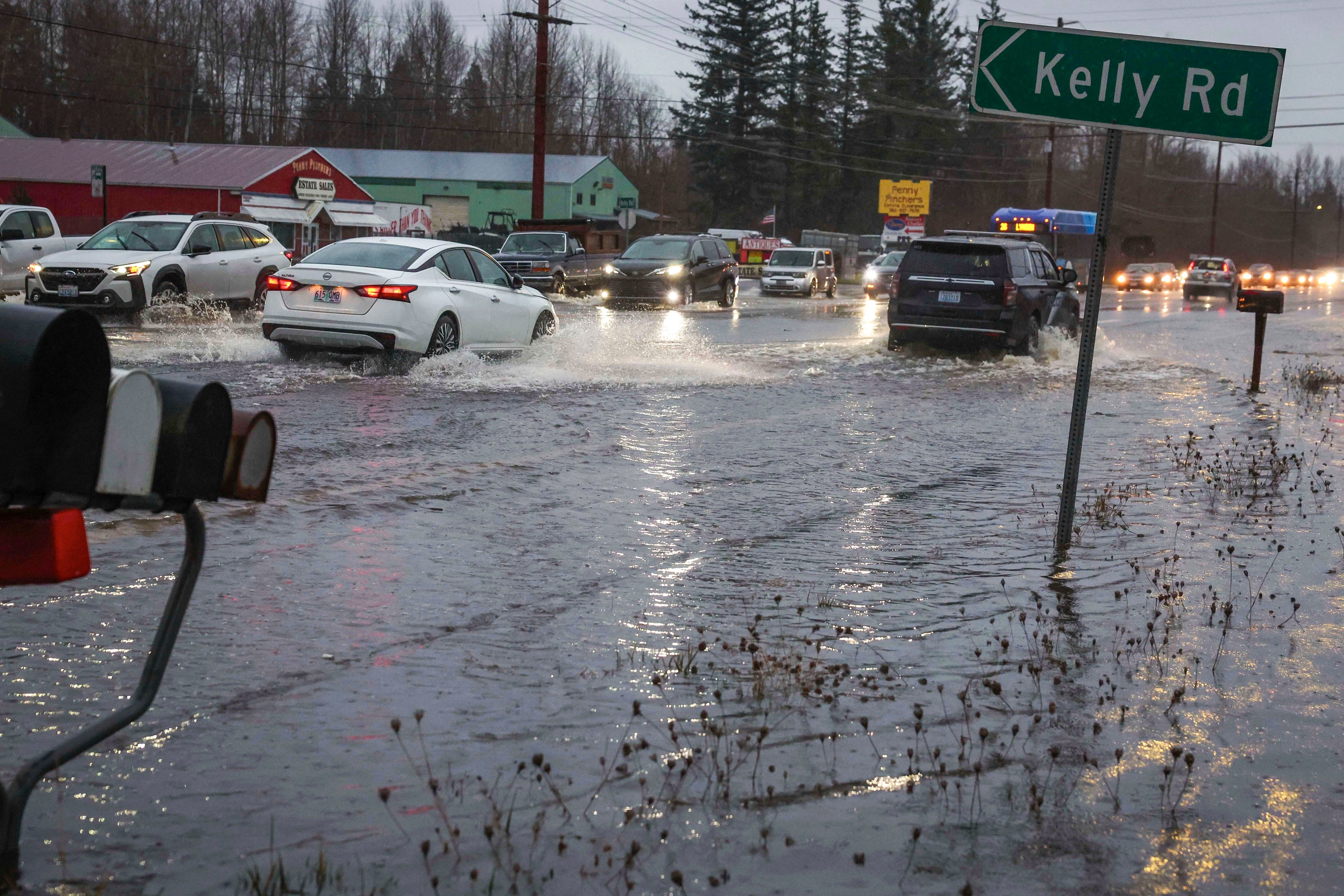 Historical flooding has prompted officials in Washington state to urge about 100,000 residents to evacuate Thursday amidst heavy, unrelenting rains