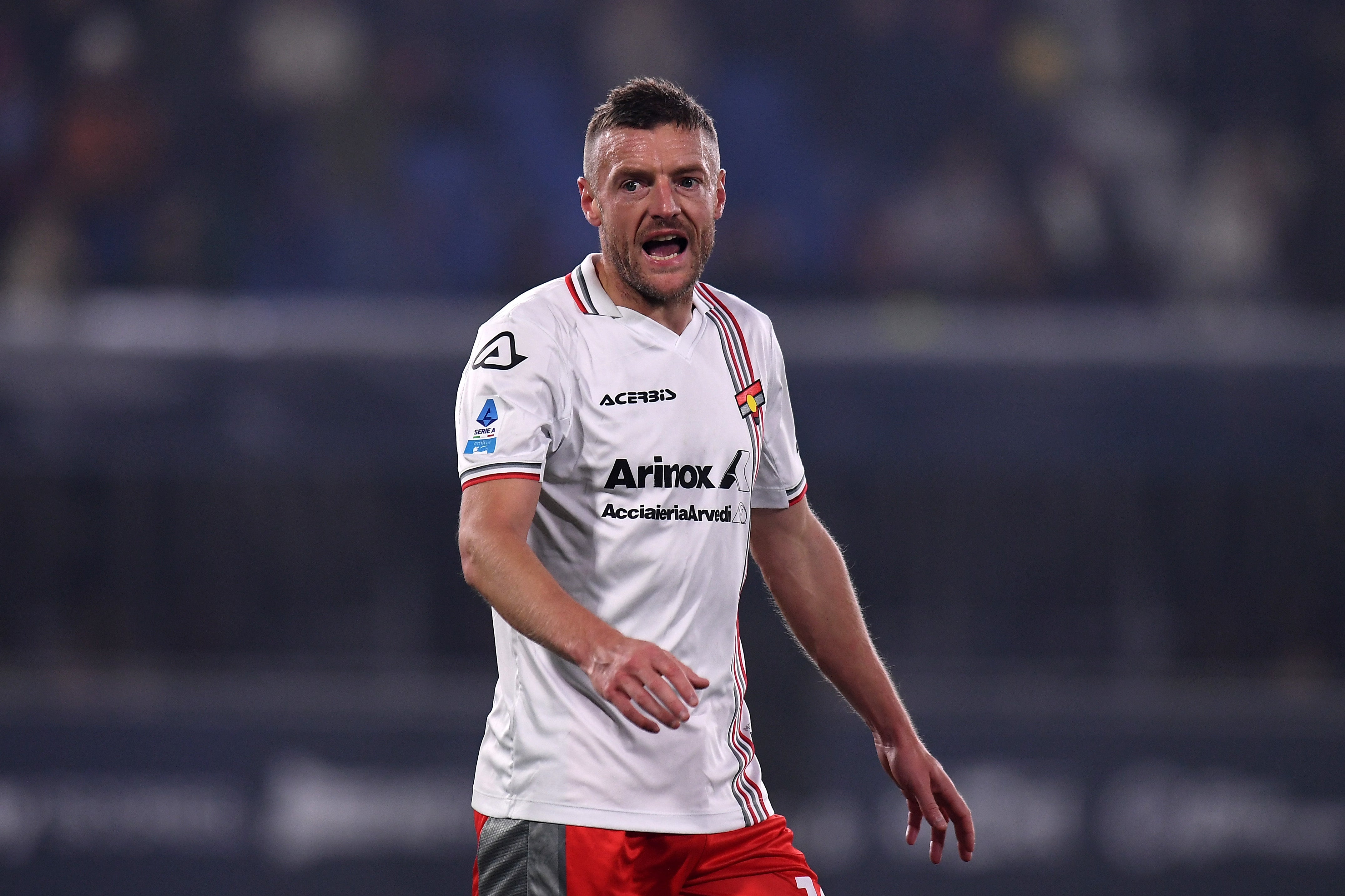 Jamie Vardy has been named Serie A Player of the Month for November