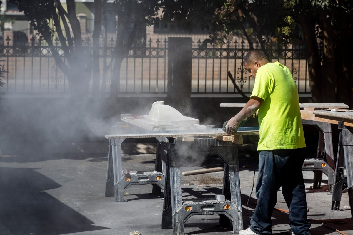 Image for Popular countertop material causes deathly lung disease as state confirms first case