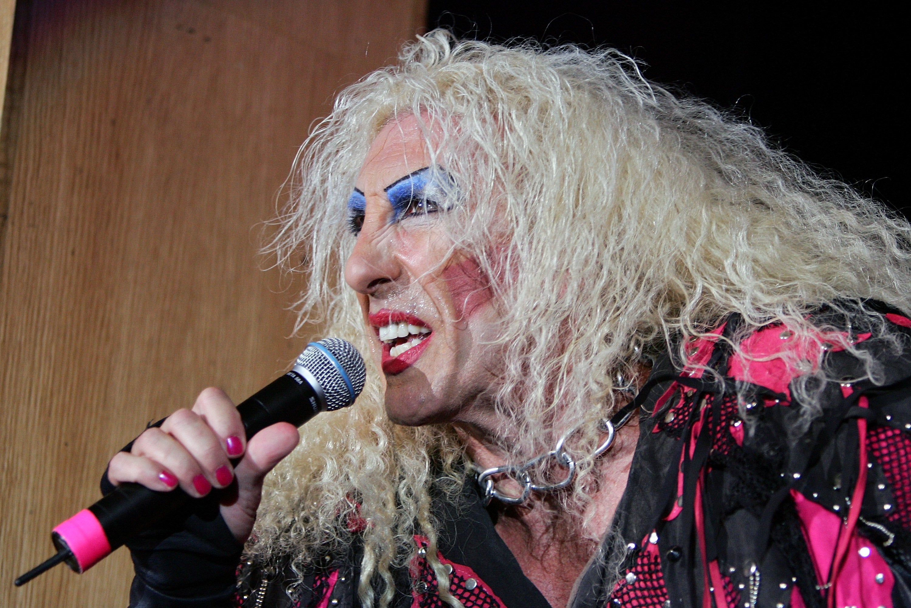 Twisted Sister singer Dee Snider performing at the Hard Rock Hotel & Casino in Las Vegas in September 2006. Later that year, the New Jersey heavy metallers gave us the gift of a whole album of Christmas tunes, A Twisted Christmas.