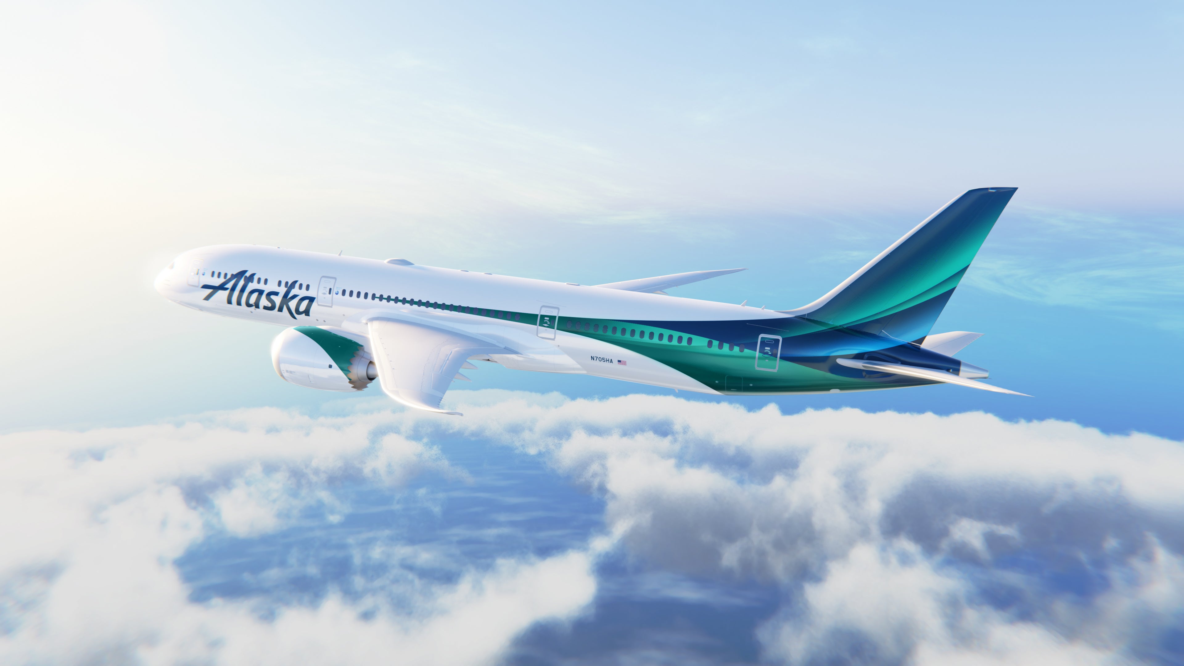 The London and Rome services will be operated by Dreamliner aircraft in green liveries inspired by the Northern Lights