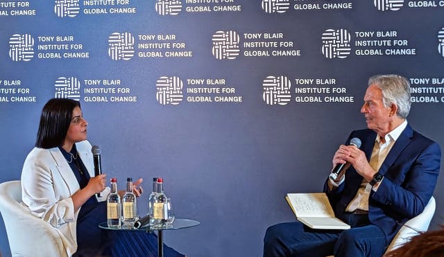 <p>Tony Blair did not say ‘This is my candidate’, but make no mistake, he agreed with her</p>