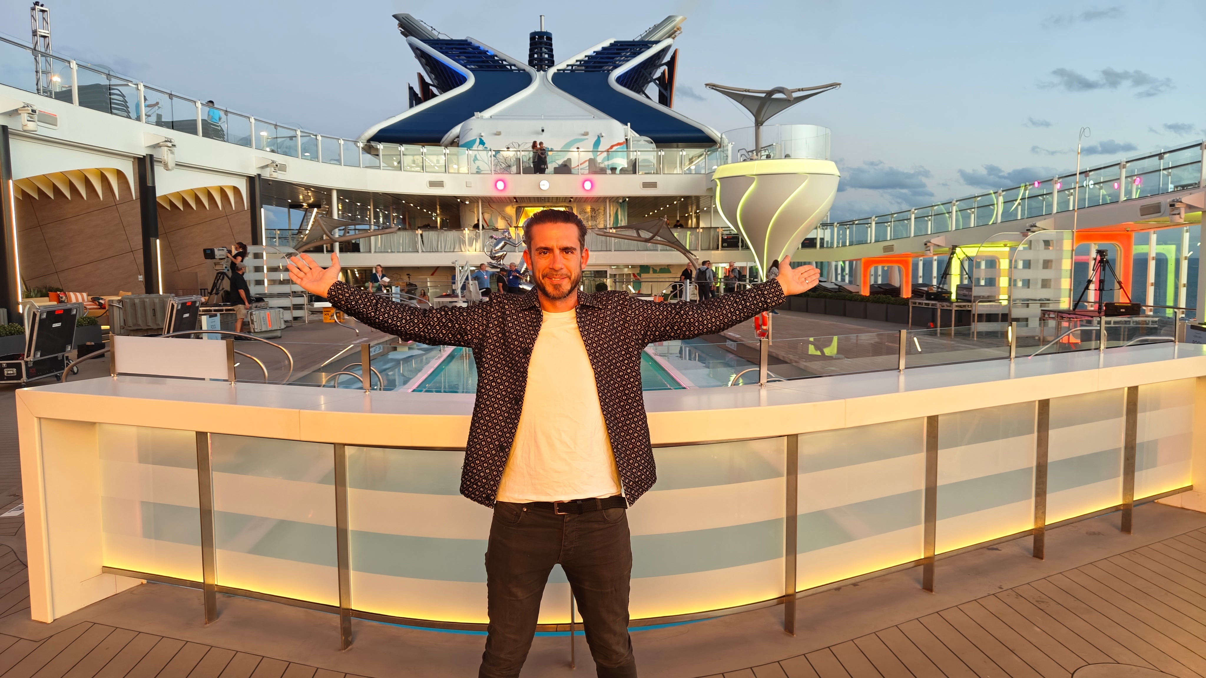 <p>Marc Shoffman explored the secret and serene spaces on Celebrity Xcel</p>