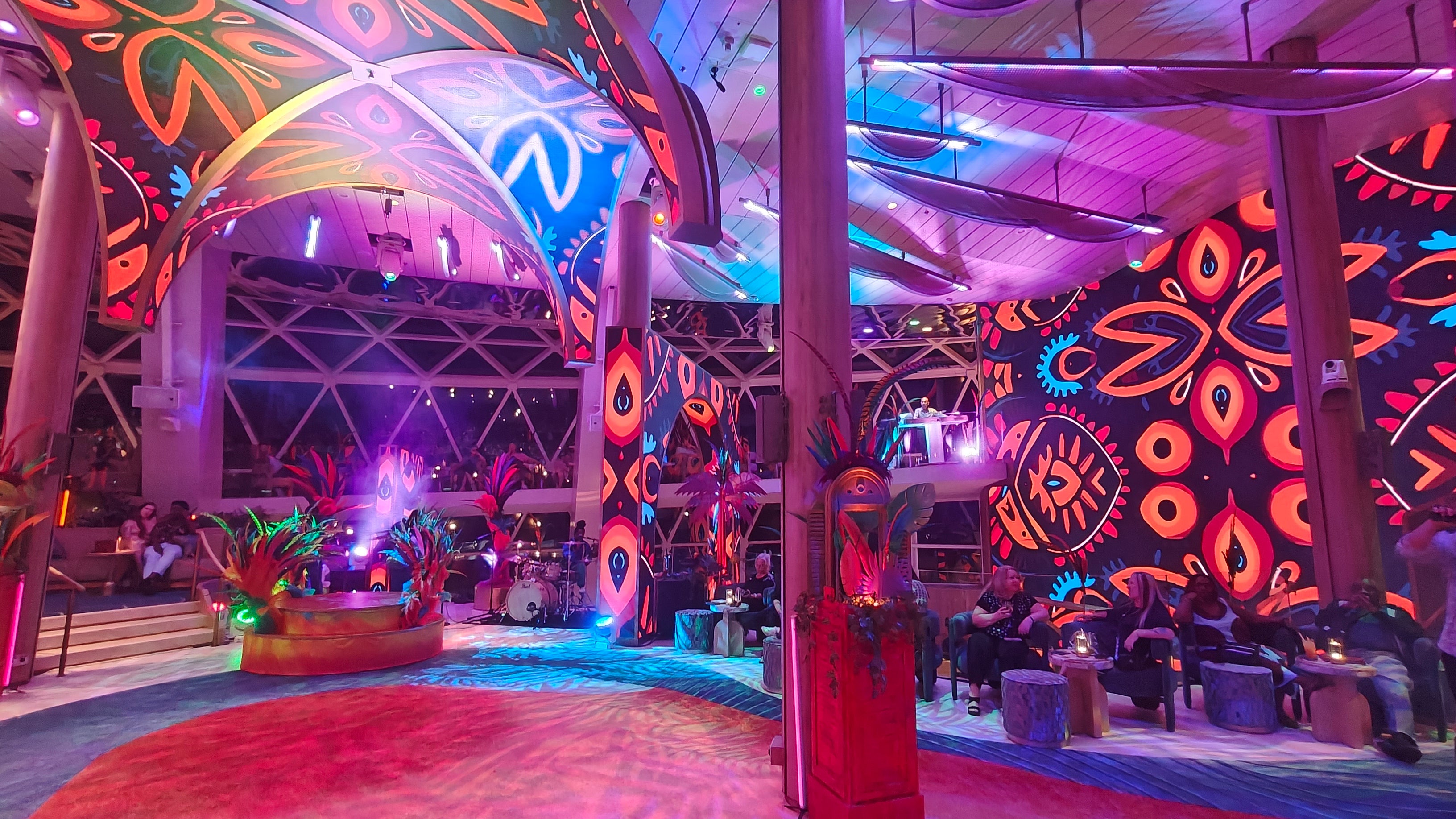 The Bazaar is awash with colour on Celebrity Xcel