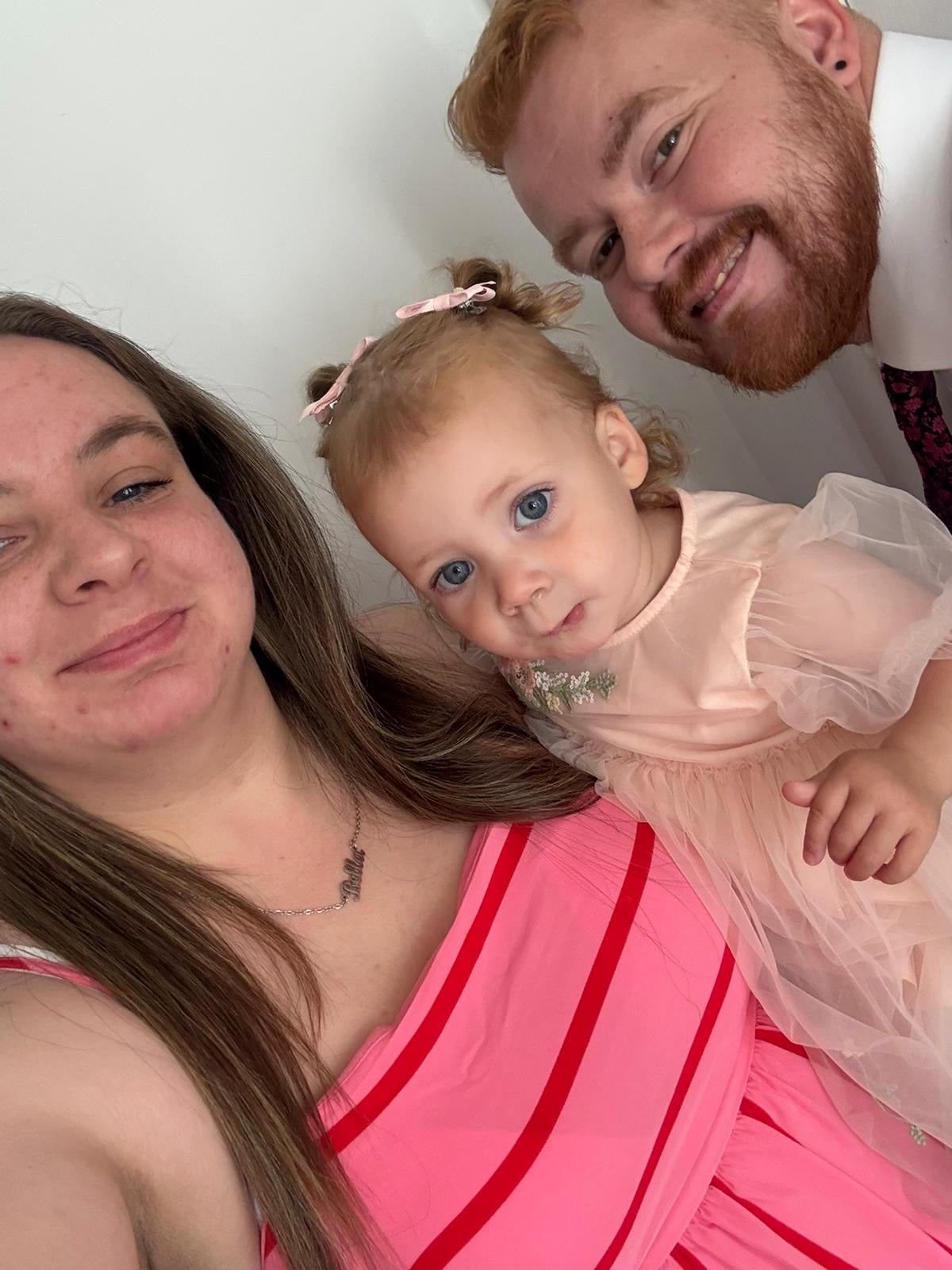 Holly collapsed on Christmas morning