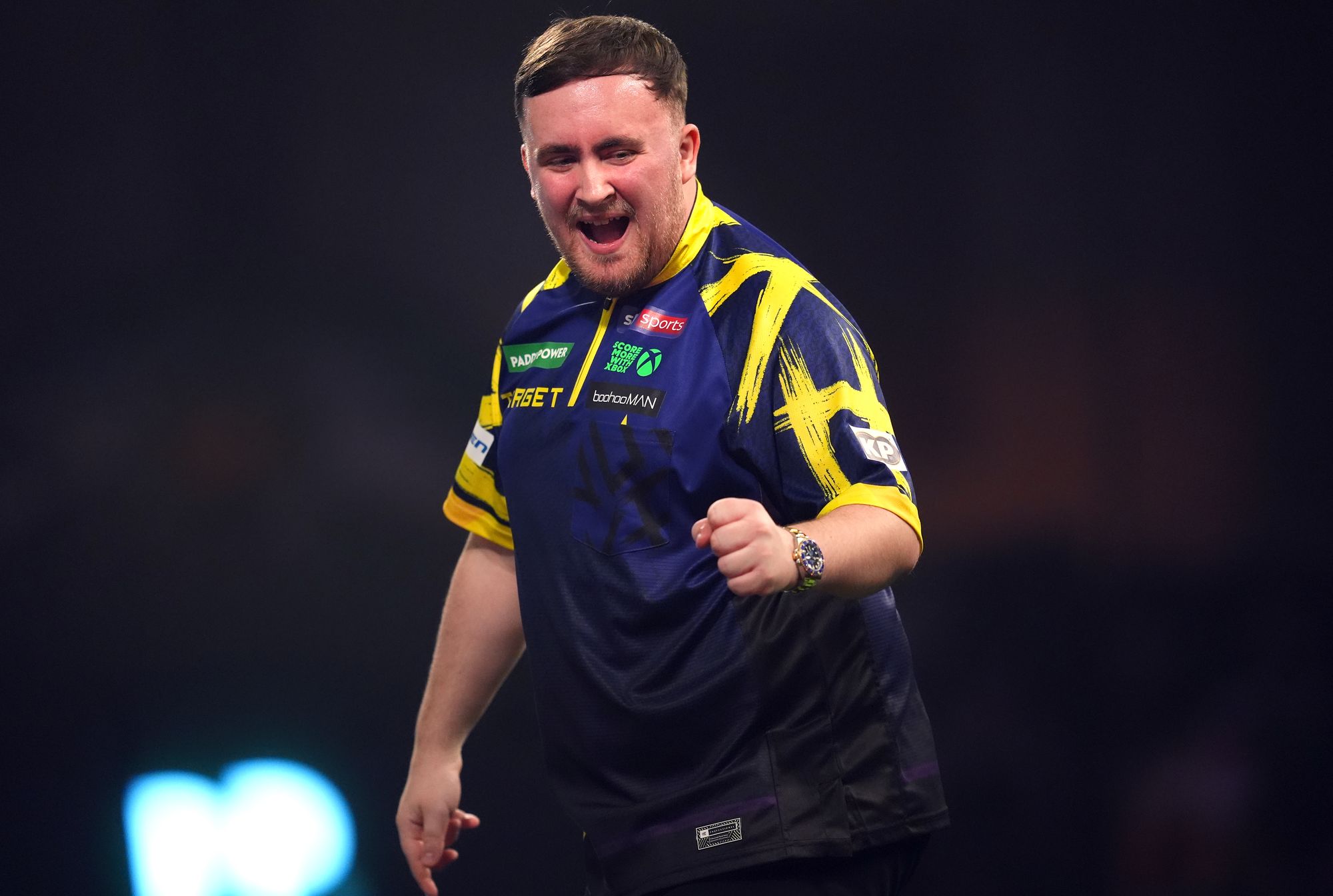 Luke Littler had a run-in with the infamous wasp before securing victory in the first round