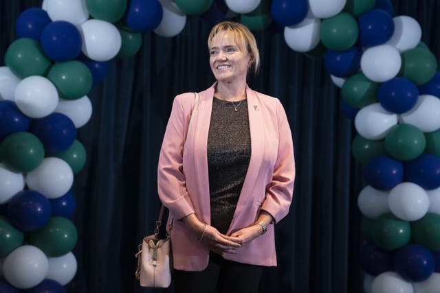 Sandie Peggie has announced plans to appeal against the employment tribunal decision (Jane Barlow/PA Wire).