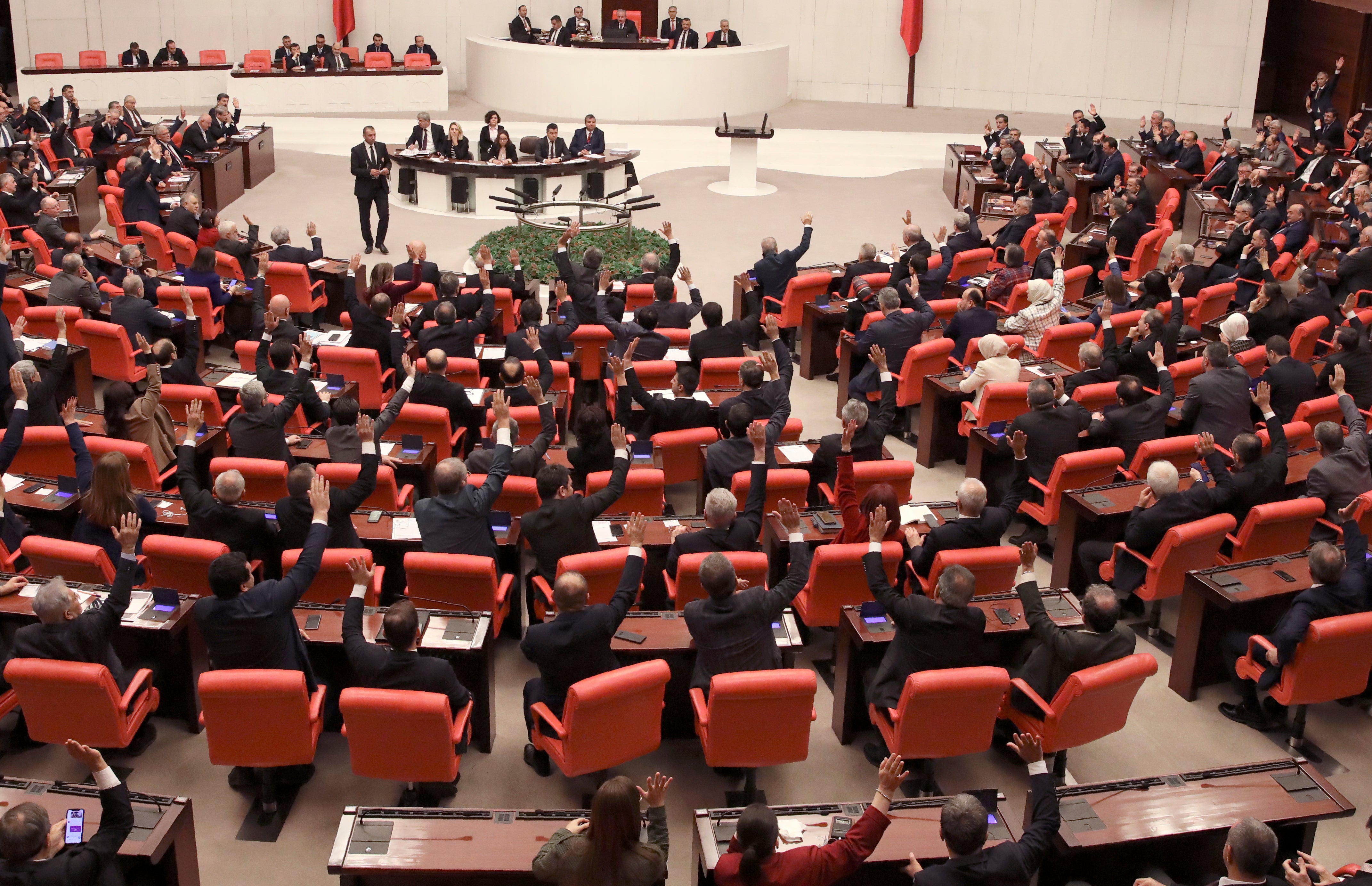 Turkey Parliament Harassment