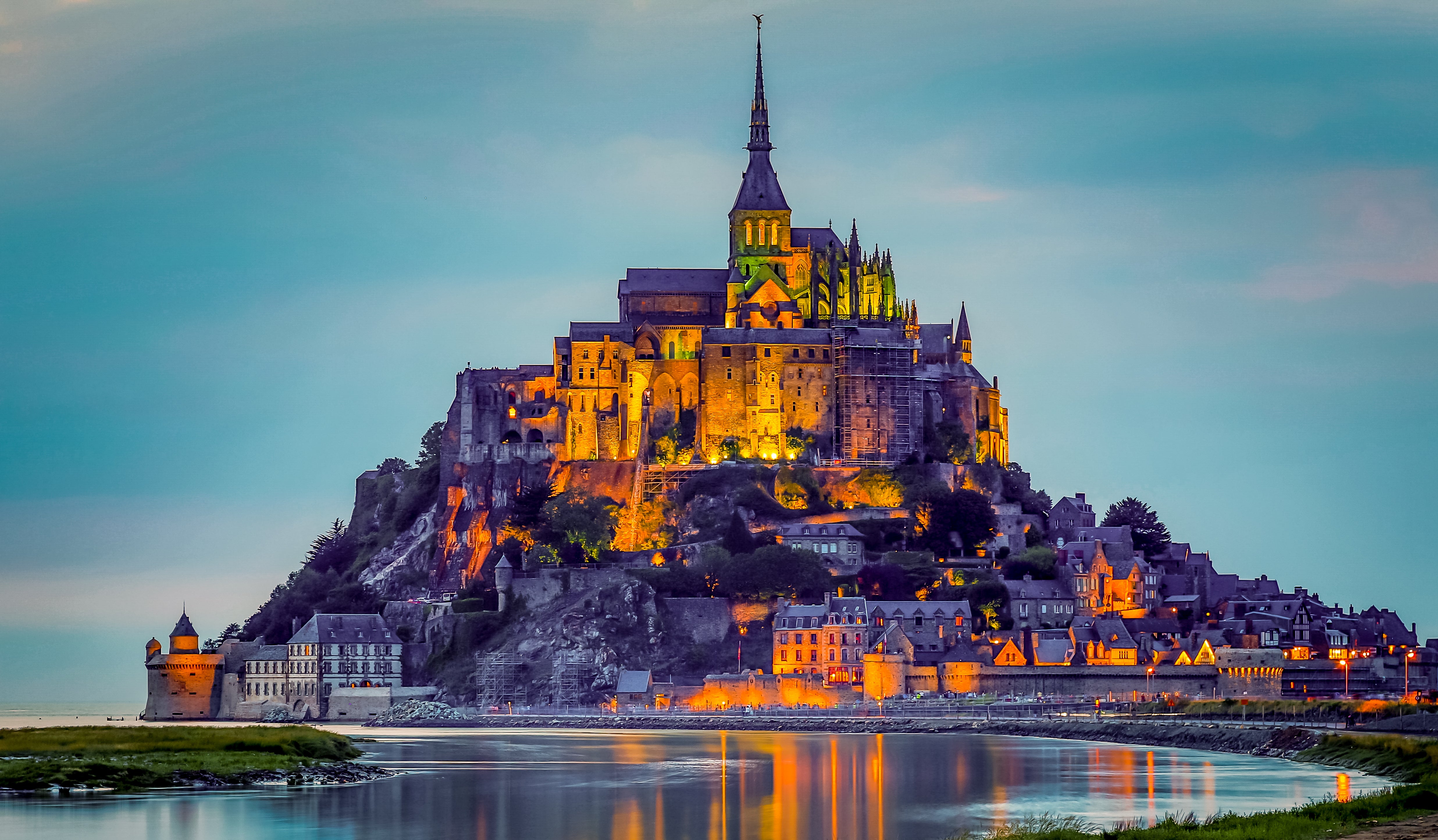 Le Mont-Saint-Michel is one of Europe’s most famous silhouettes