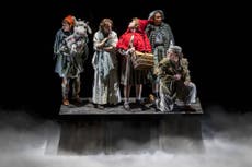 Into the Woods review, Bridge Theatre – Stephen Sondheim revival is a thing of lush and arresting beauty