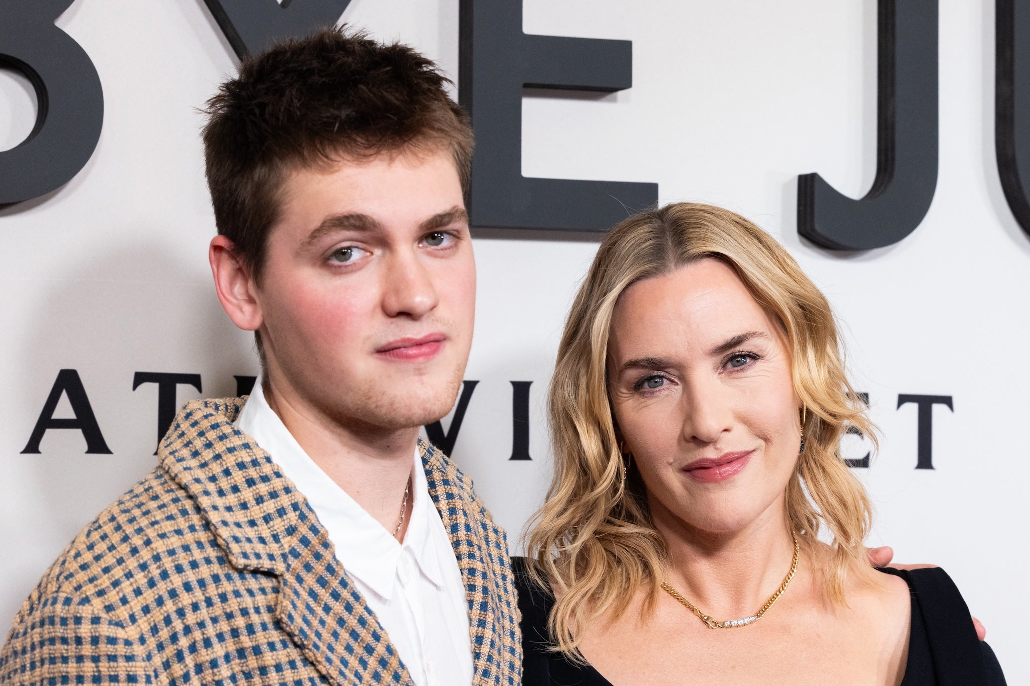 Kate Winslet and son Joe