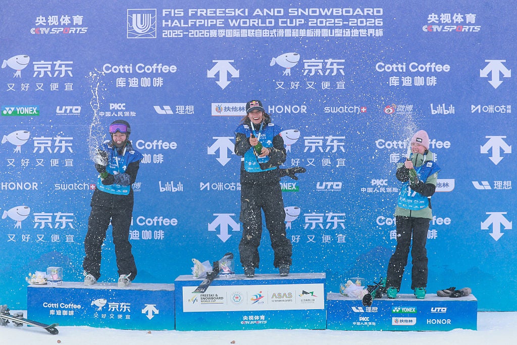 Atkin was just pipped to gold by China's Eileen Gu