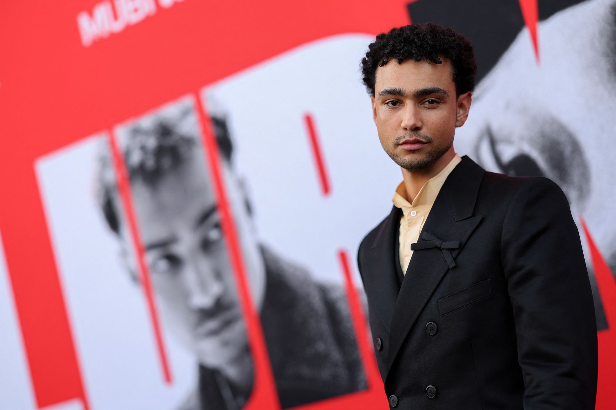 British actor Archie Madekwe attends the LA premiere of ‘Lurker’