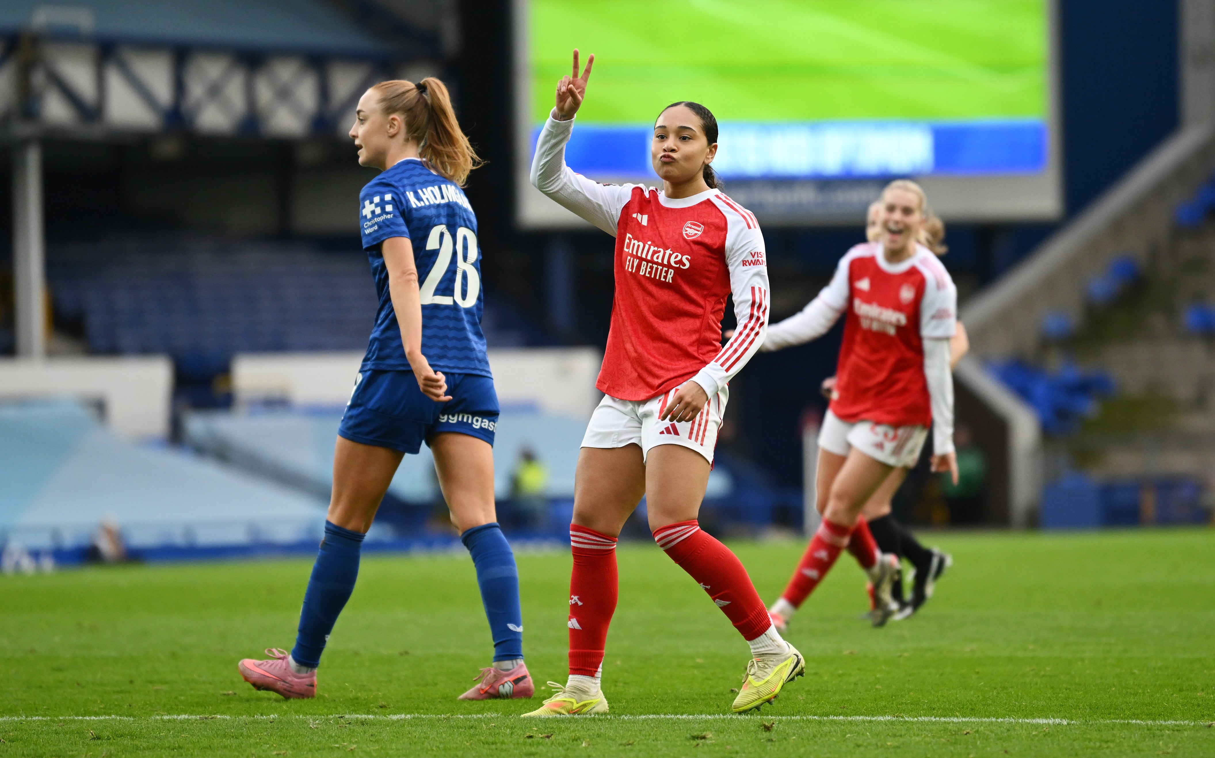 Olivia Smith's stunning 87th-minute strike capped a fine game for the visitors