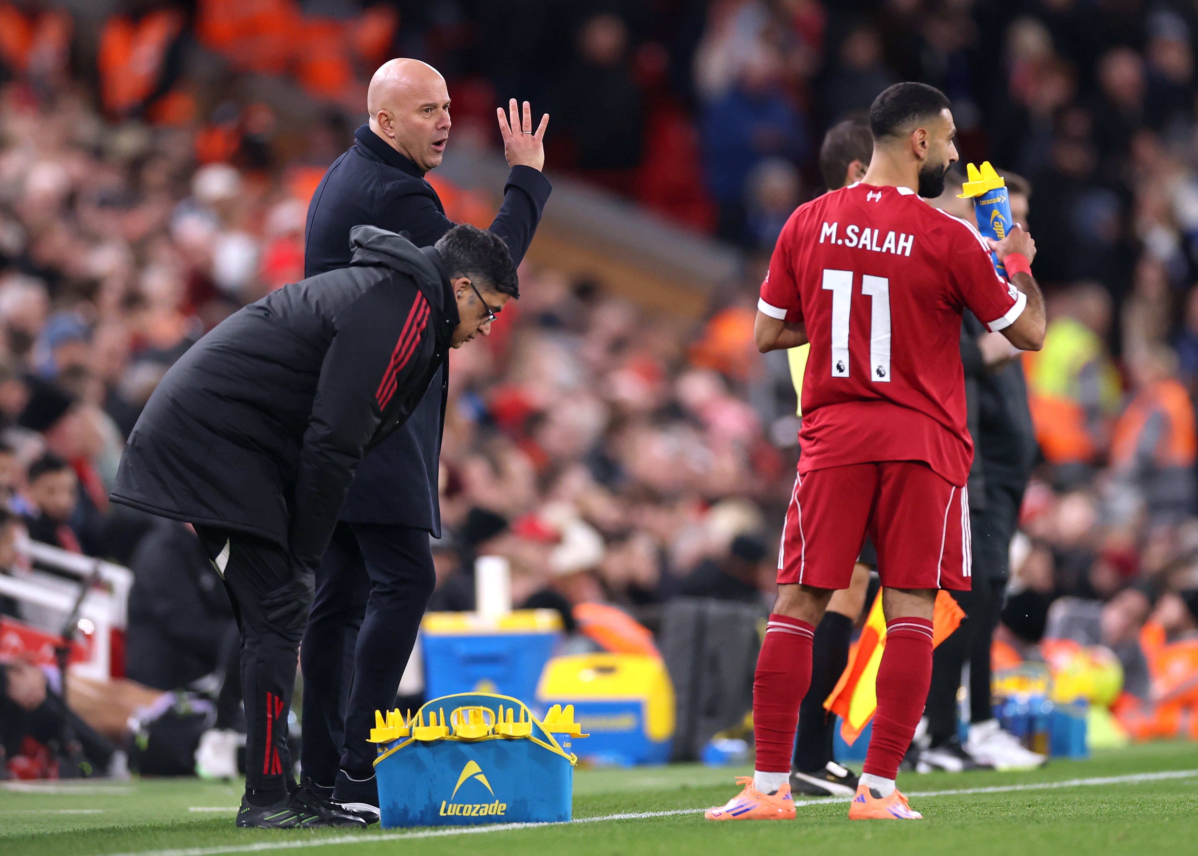 Arne Slot had dropped Mohamed Salah due to his lack of form