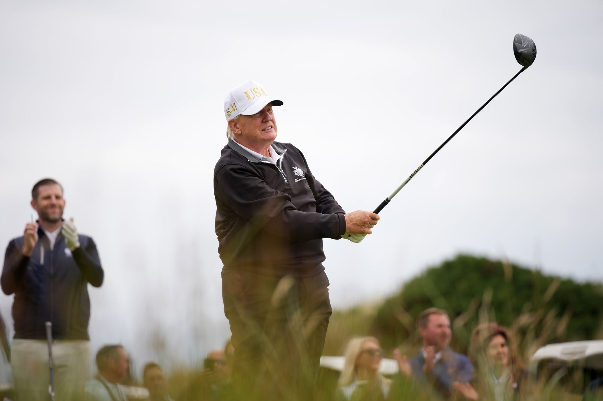 <p>President Donald Trump has spent nearly a quarter of his second term so far at his golf clubs, according to a tracker</p>