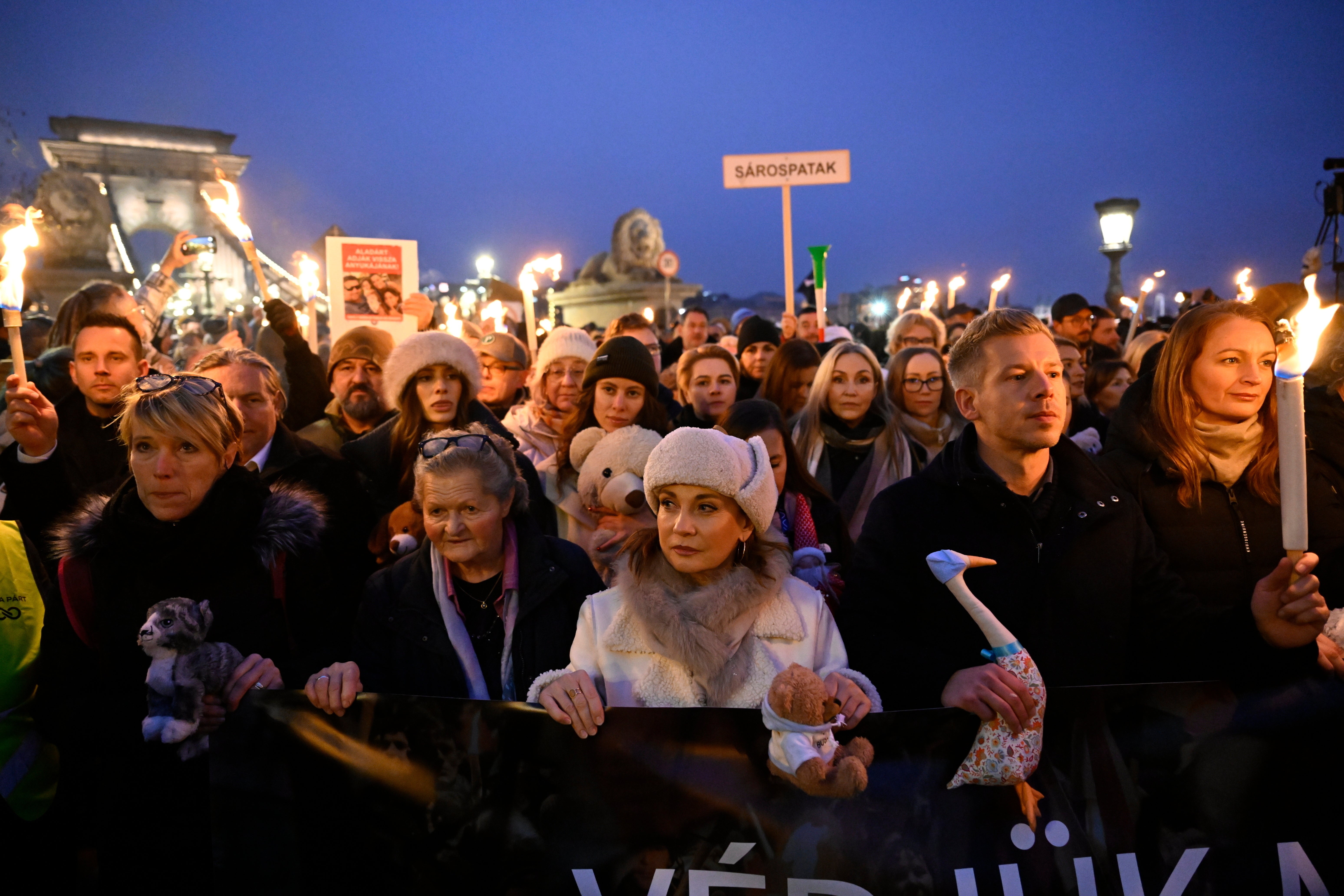 Hungary Demonstration