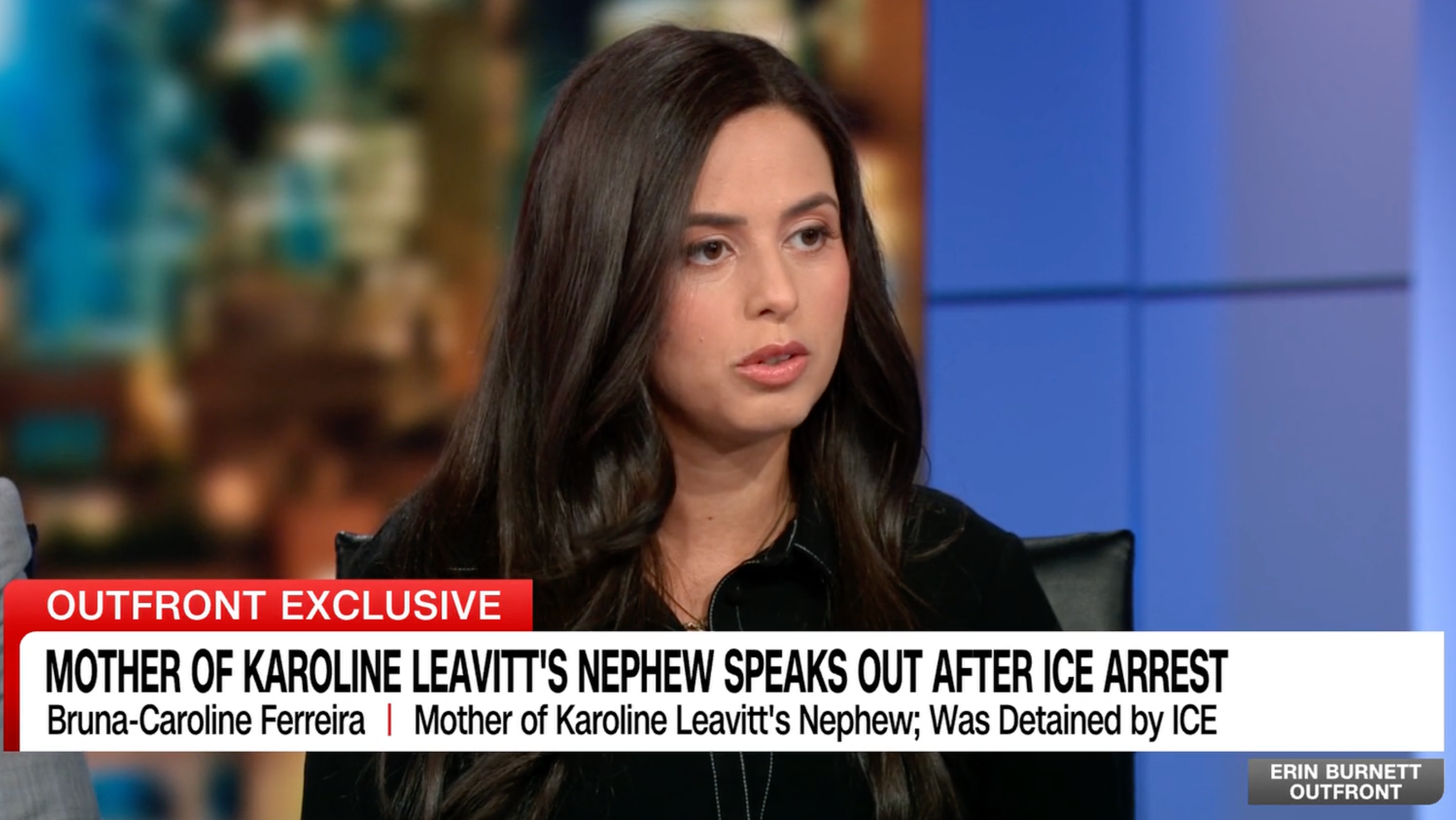 Bruna Ferreira speaks to CNN December 13 after her release from ICE custody