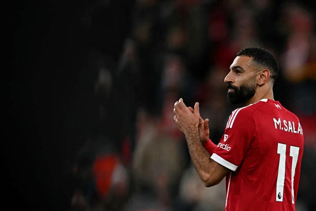 <p>Mohamed Salah made his return for Liverpool against Brighton but could yet leave the club</p>