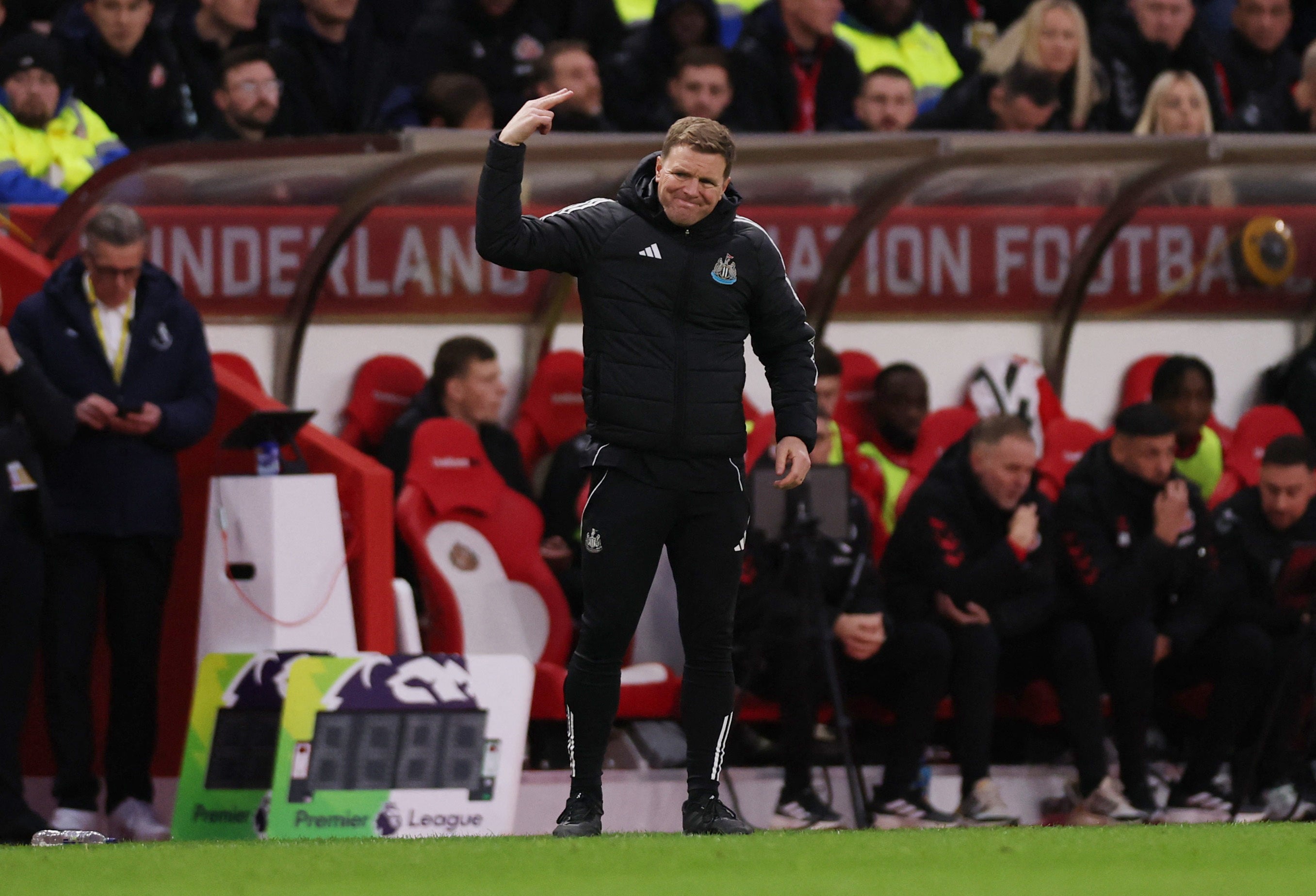 Eddie Howe's tactics were too cautious until a triple substitution in the second half brought more control