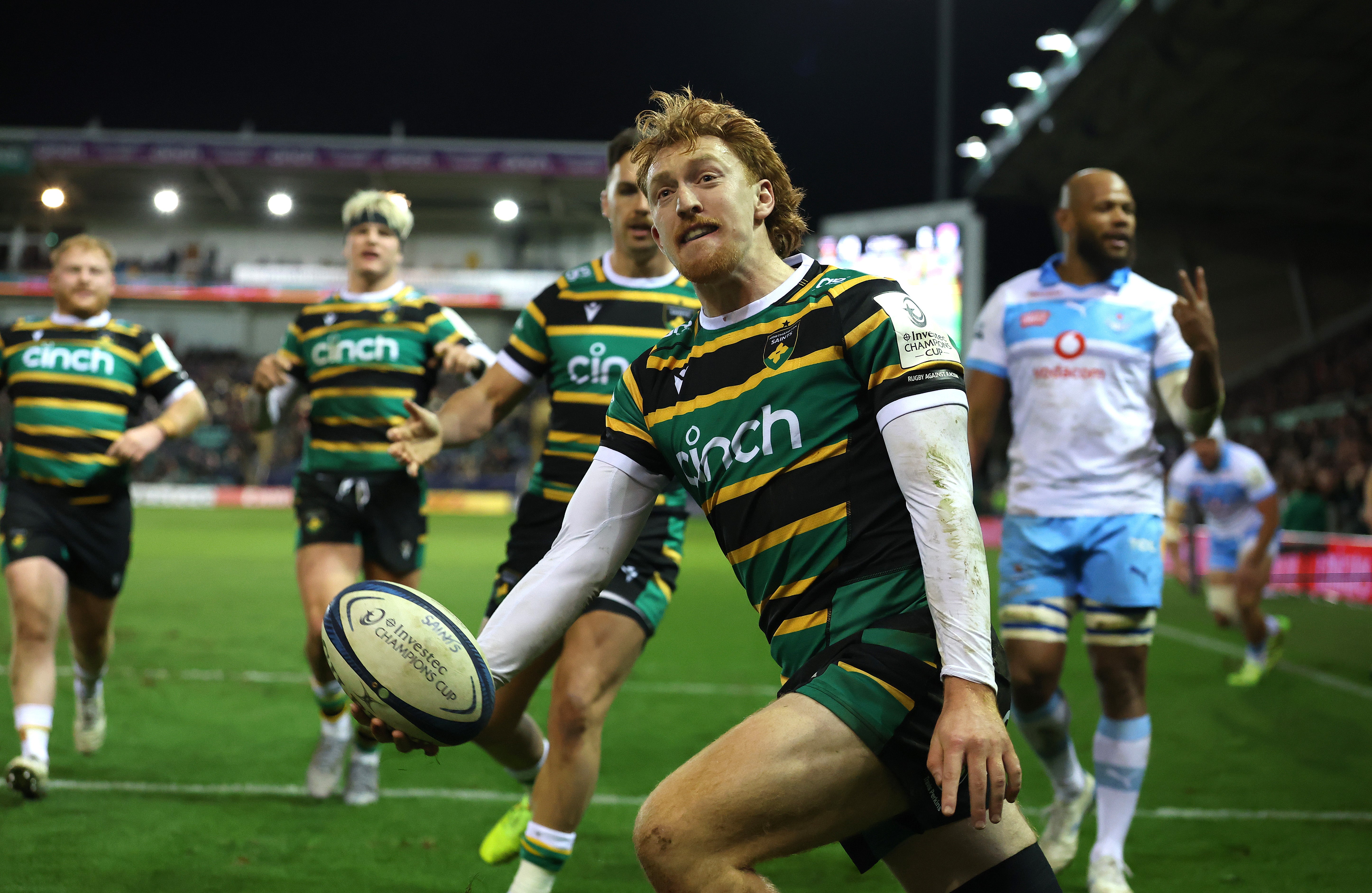 George Hendy helped himself to a hat-trick