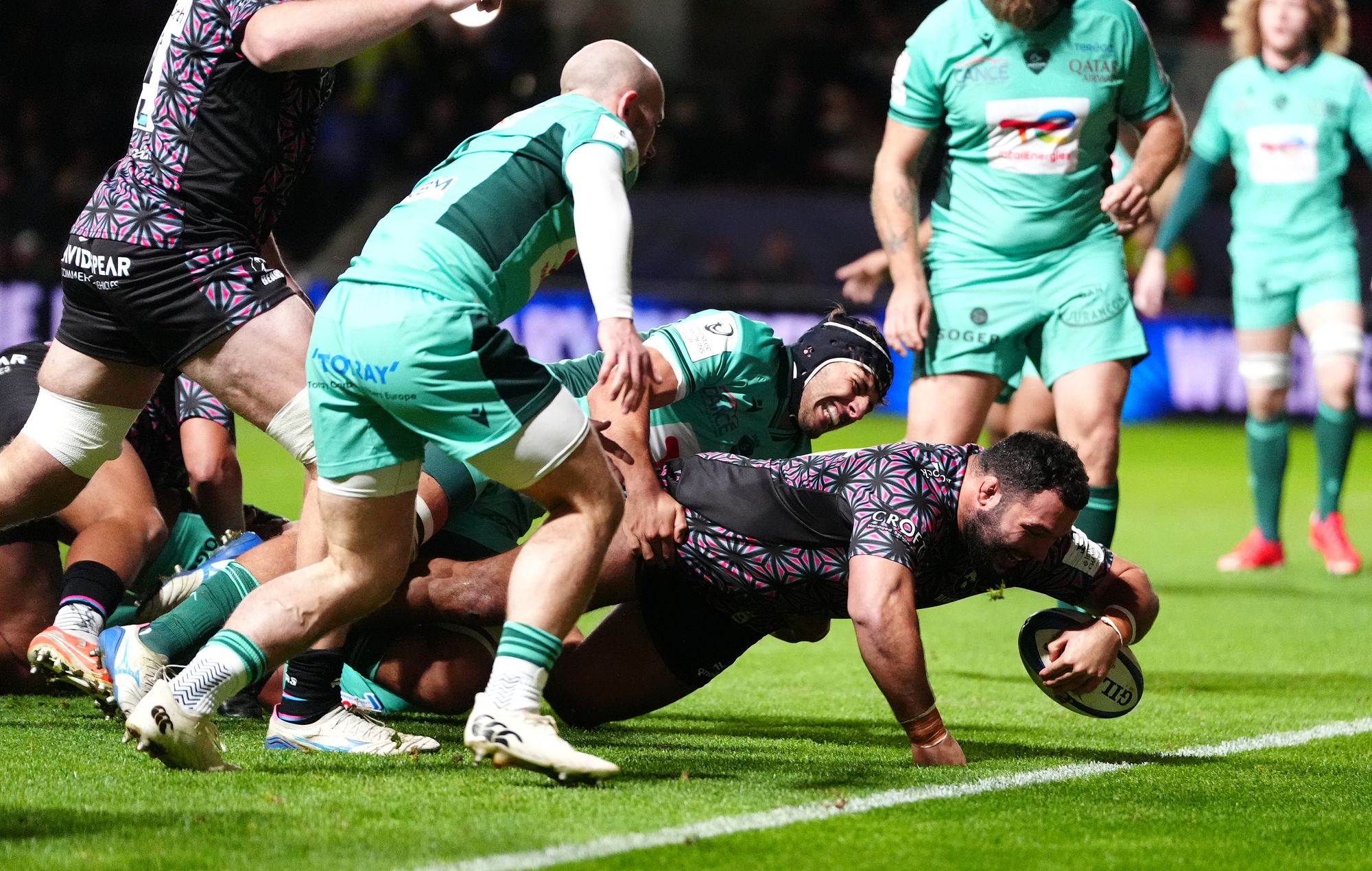 Ellis Genge scored Bristol’s first in a big win against Pau