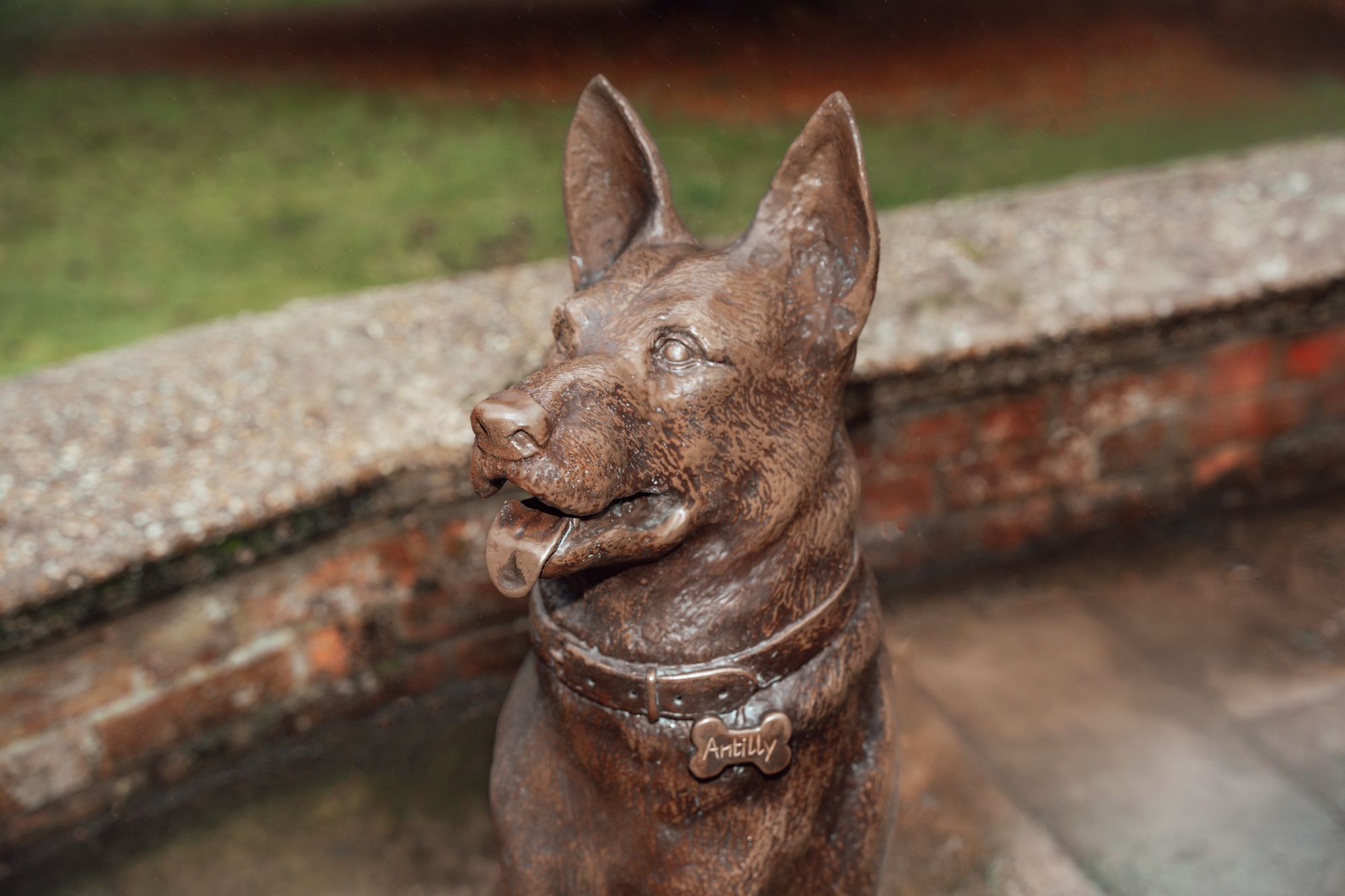 A statement on Netflix’s Instagram announcing the statue said: “We’re still missing Vislor Antilly, our four-legged friend who stole every scene she was in as Brandy in After Life.”