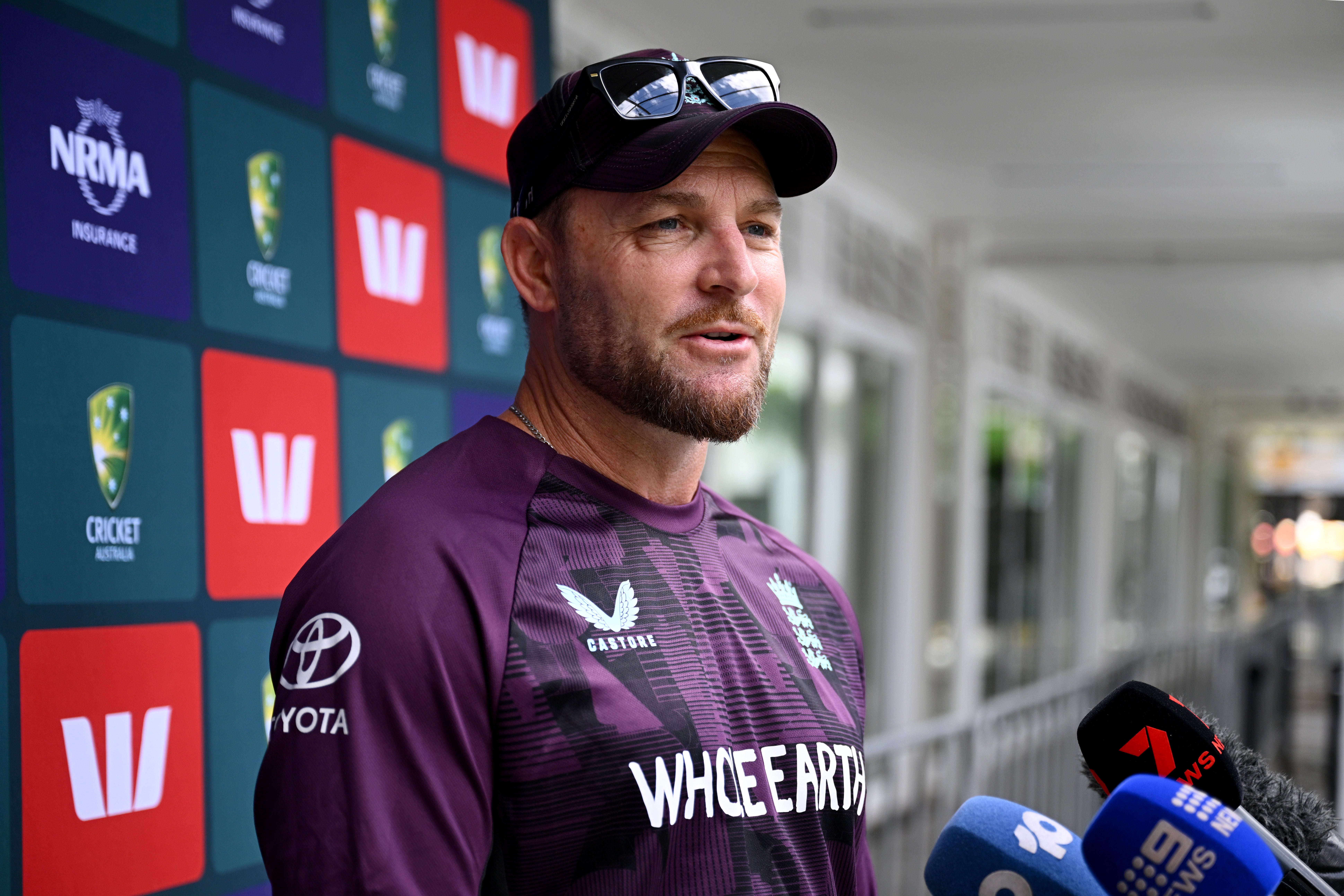 Brendon McCullum says he 'wouldn't expect' many changes to England’s batting line-up for the Adelaide Test match
