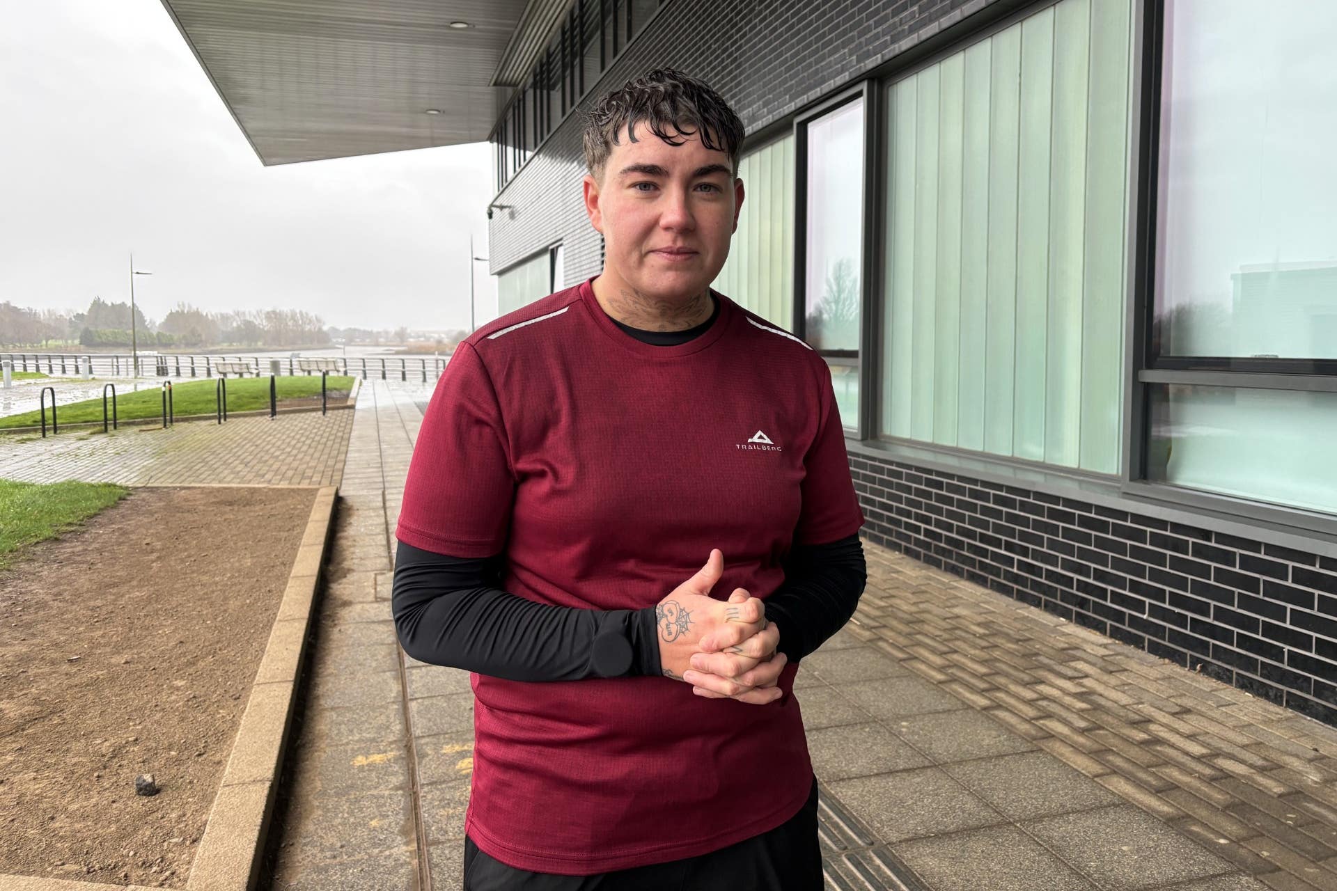 Caitlin Andrew is aiming to become likely the first Scottish woman to run from Land’s End to John O’Groats in memory of her late best friend (Nick Forbes/PA)