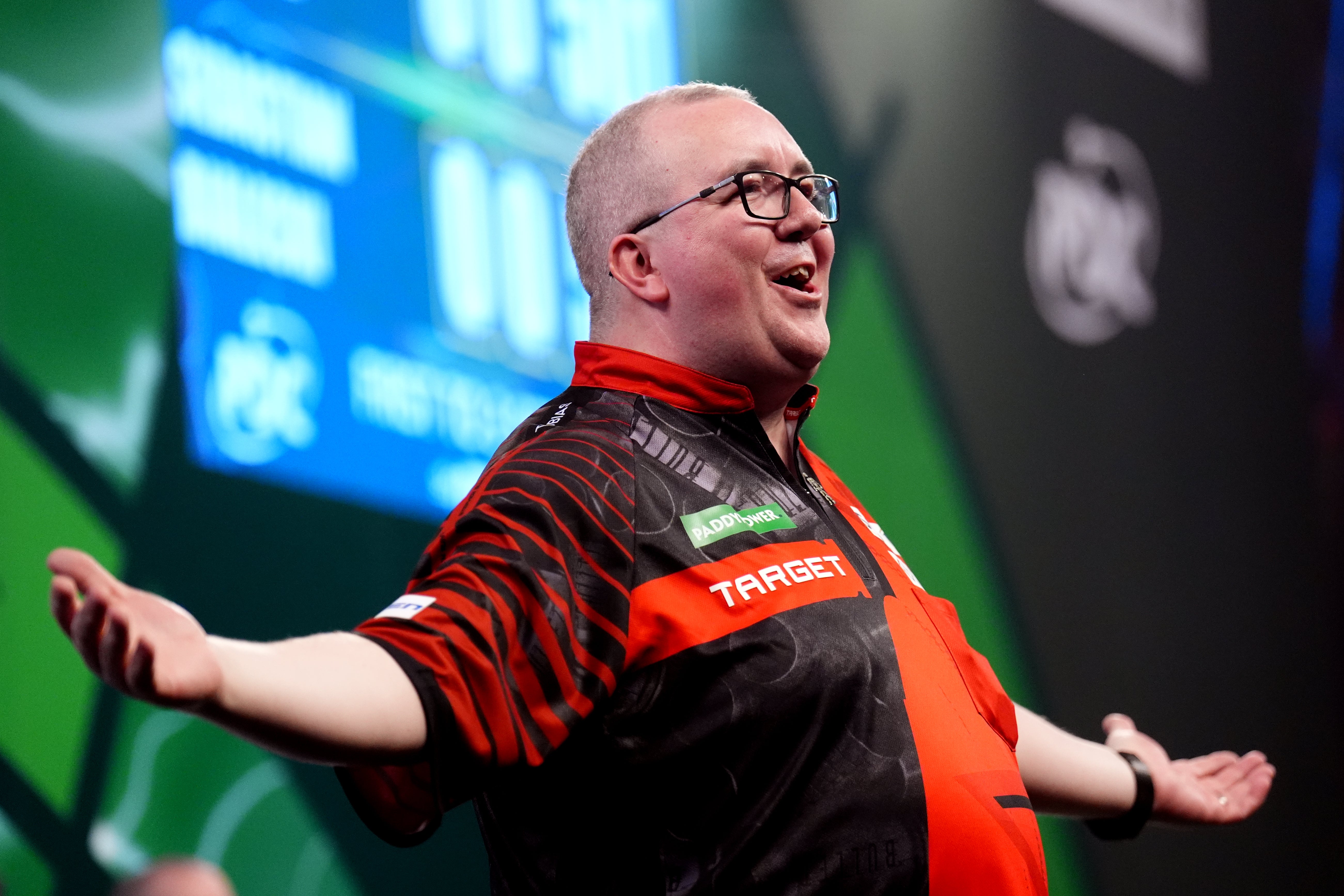 Bunting survived a first-round scare at Ally Pally