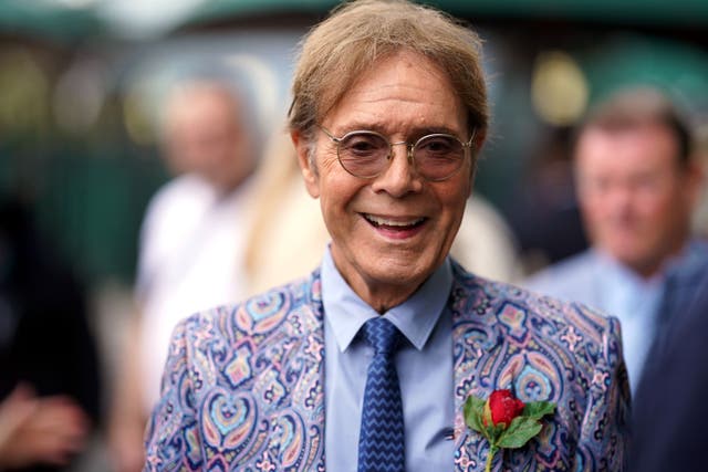<p>Sir Cliff Richard</p>