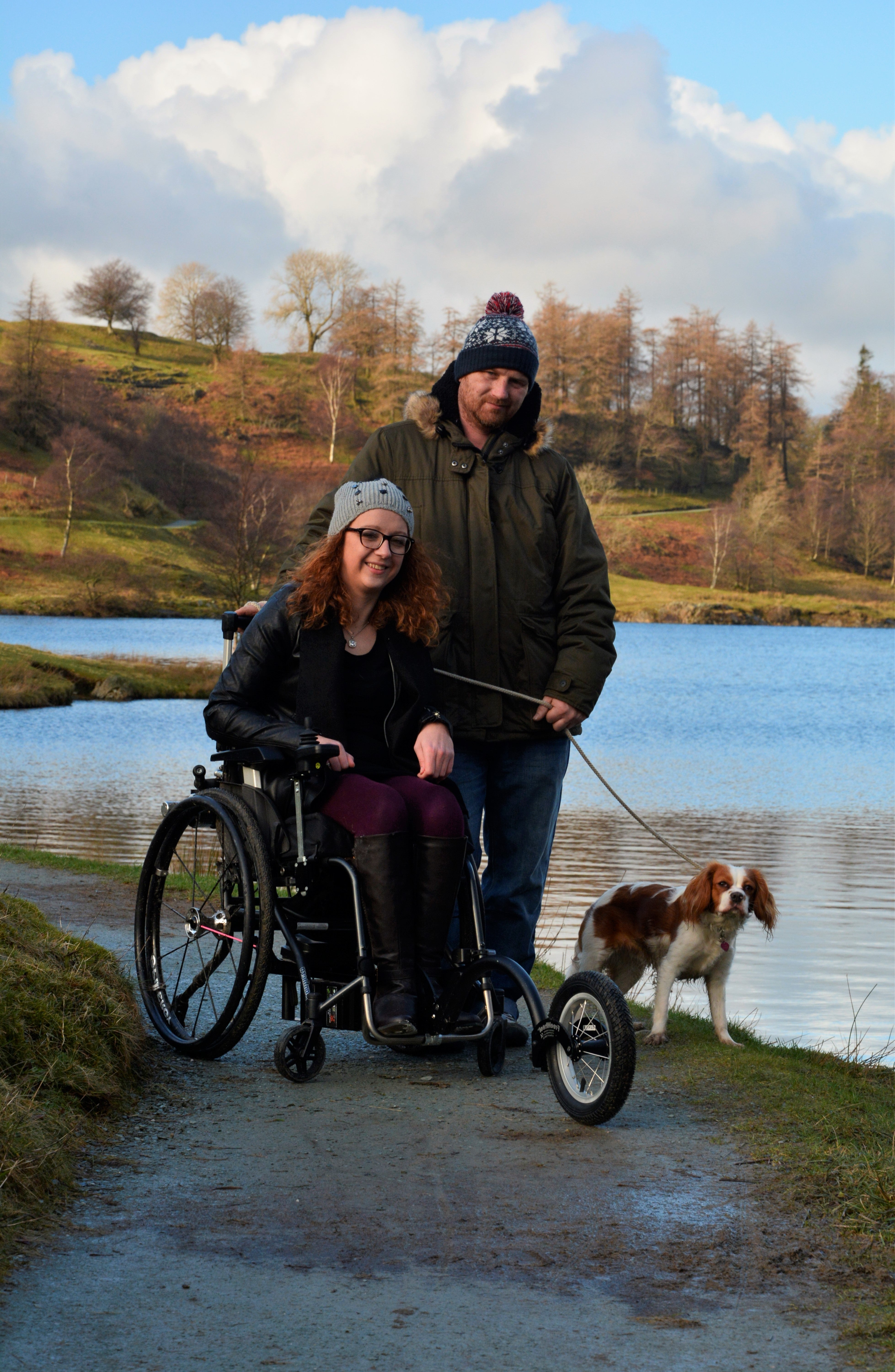 Carrie-Ann exploring the Lake District’s more accessible side with her husband and dog