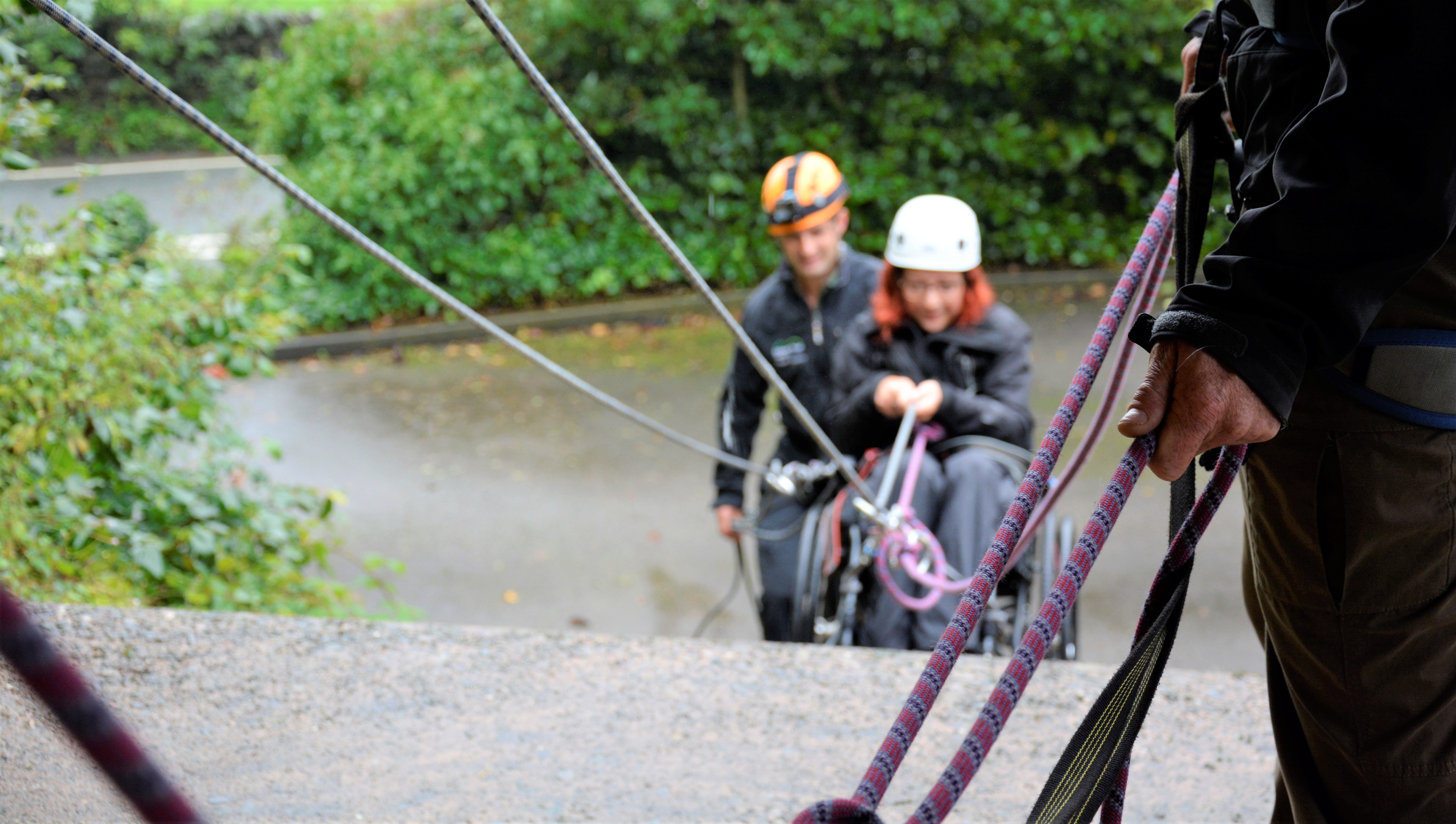 Calvert Lakes offers a wide variety of accessible activities including zip wiring