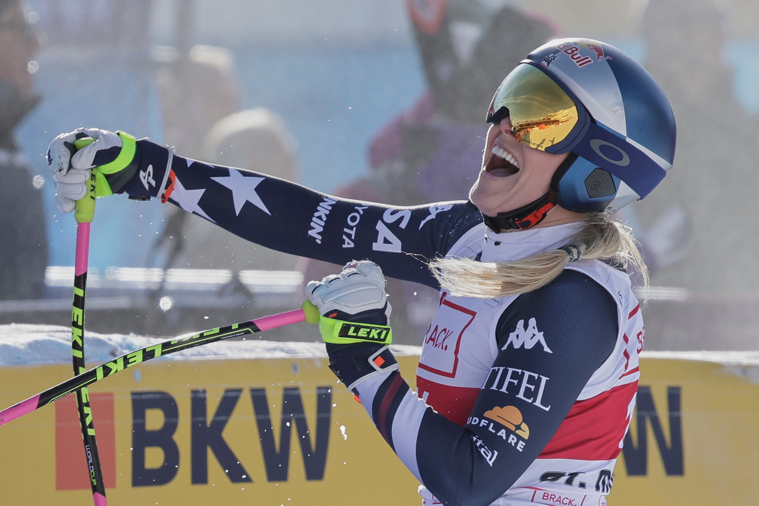 Lindsey Vonn is now the oldest World Cup winner ever