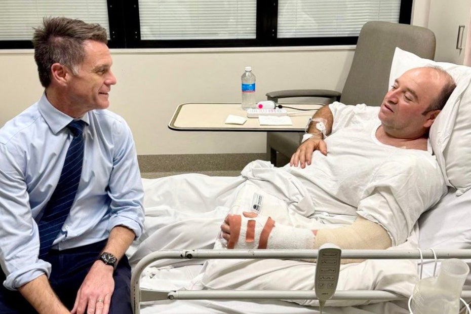 Ahmed al-Ahmed, a 43-year-old father of two from Syria, was caught on camera wrestling a gun from a Bondi attacker