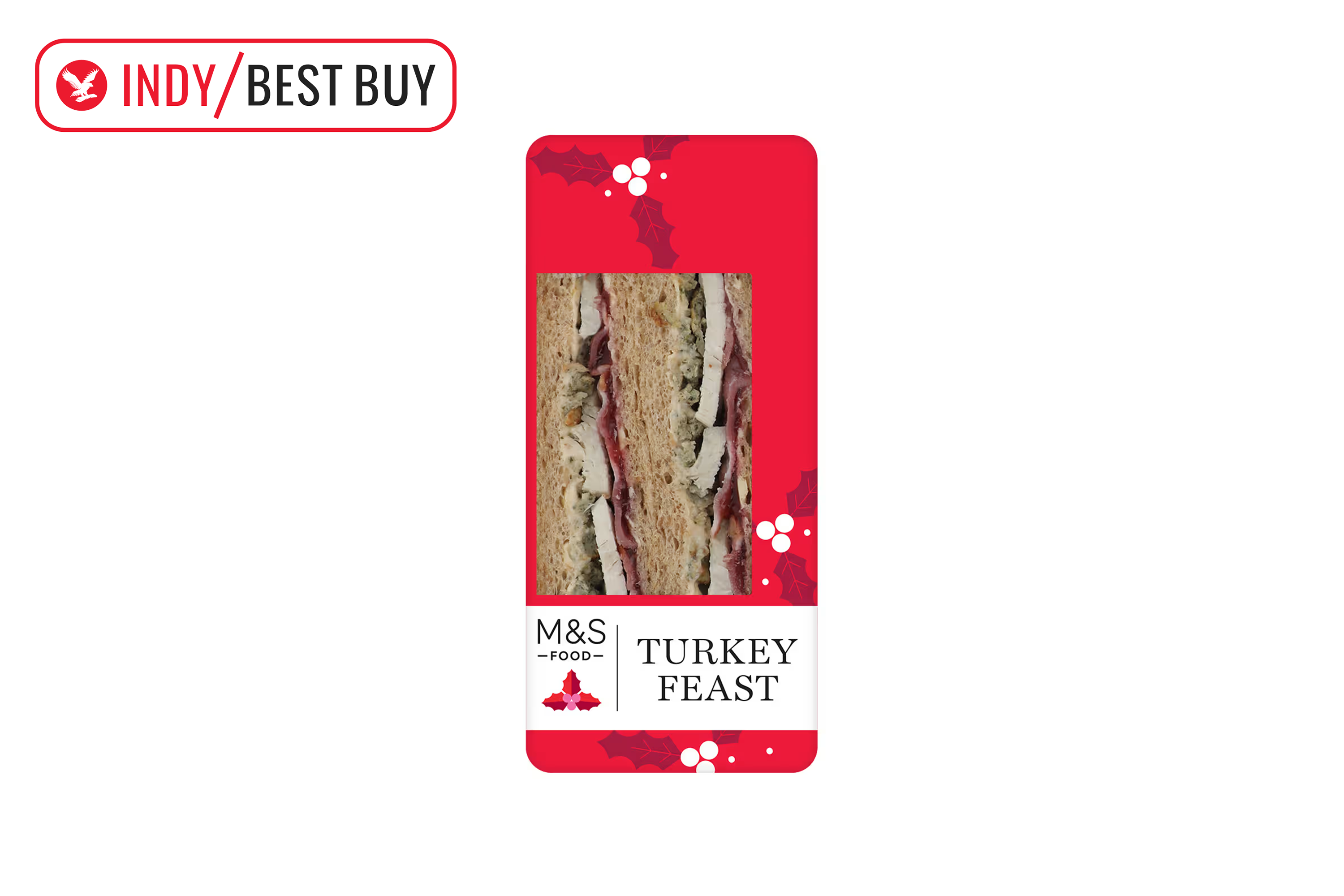 best christmas sandwich indybest review M&S turkey feast sandwich