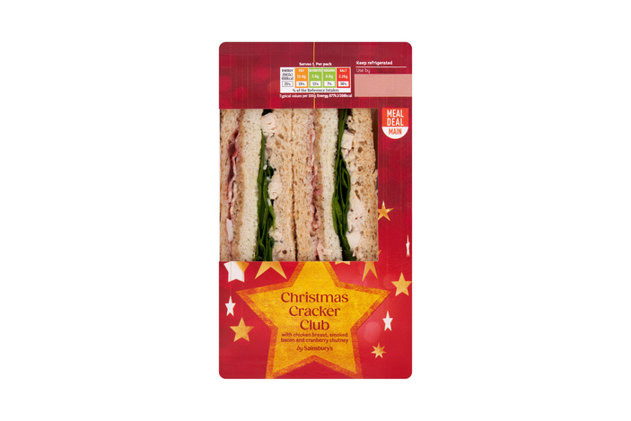best christmas sandwich indybest review Sainsbury's Christmas cracker club sandwich