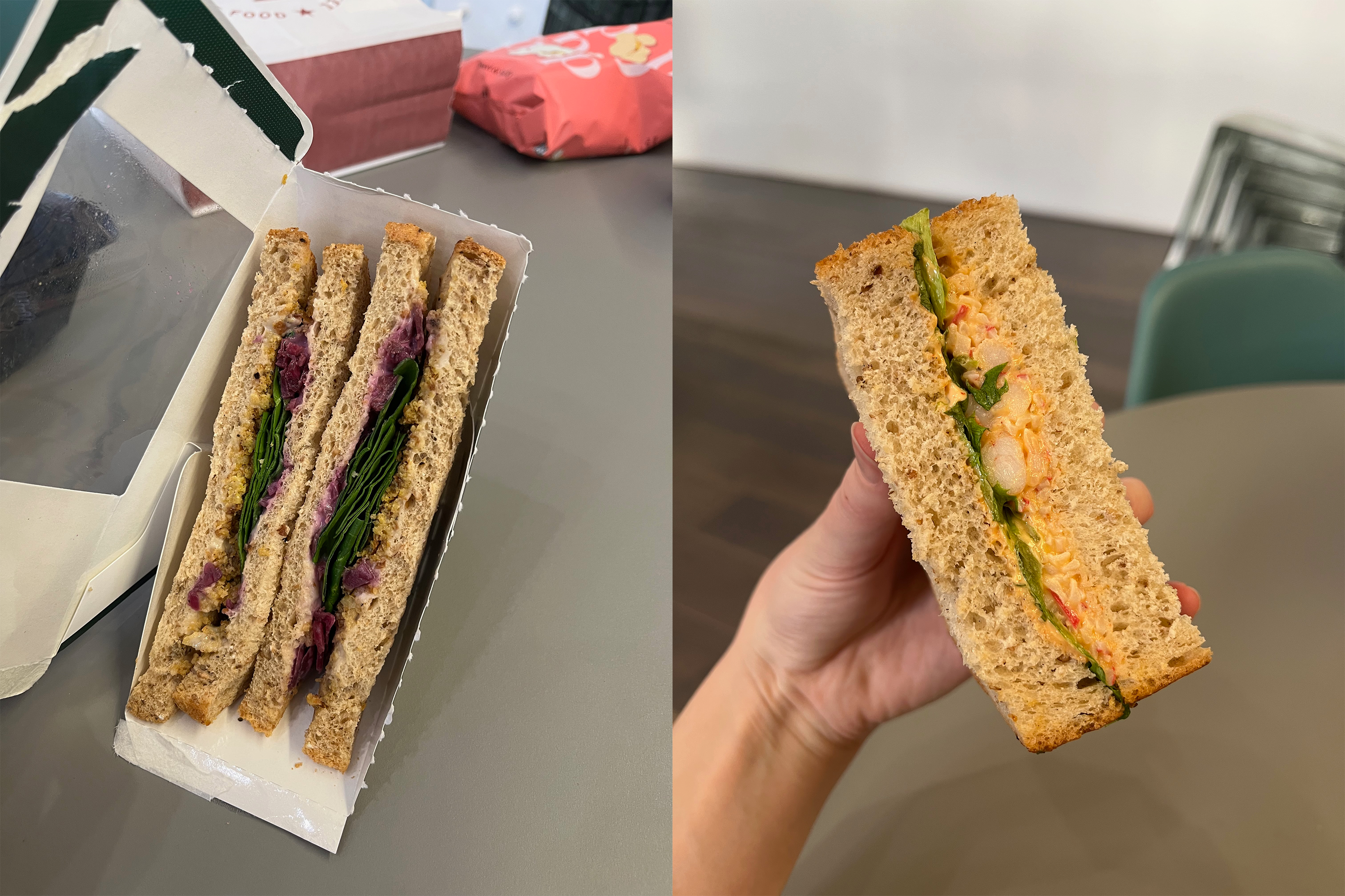 I chose a variety of flavours to test