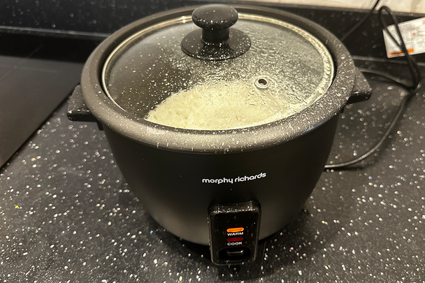 Best rice cooker IndyBest review Morphy Richards eight-cup rice cooker