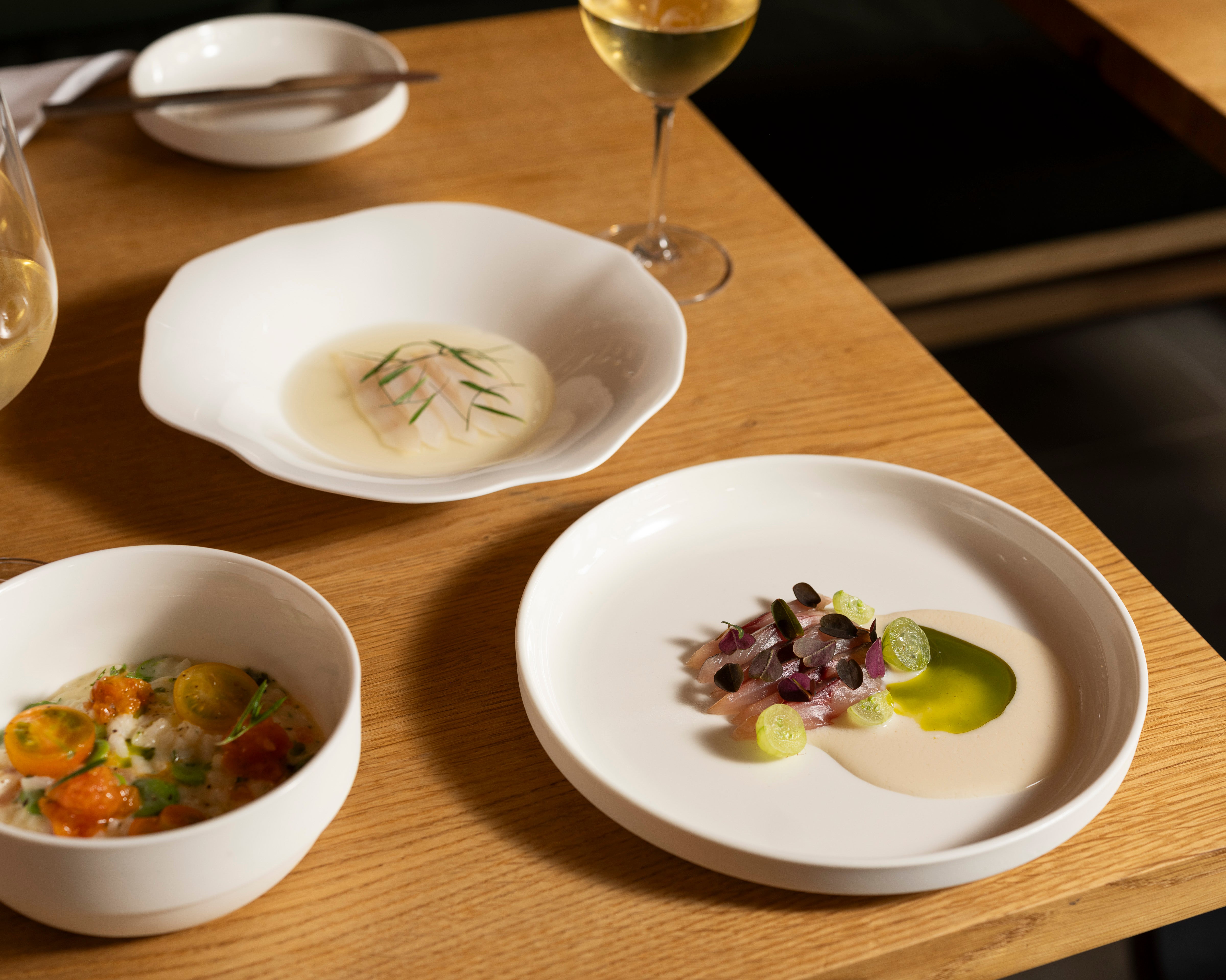 The Refectory serves hyper-local cuisine with a rotating seasonal menu