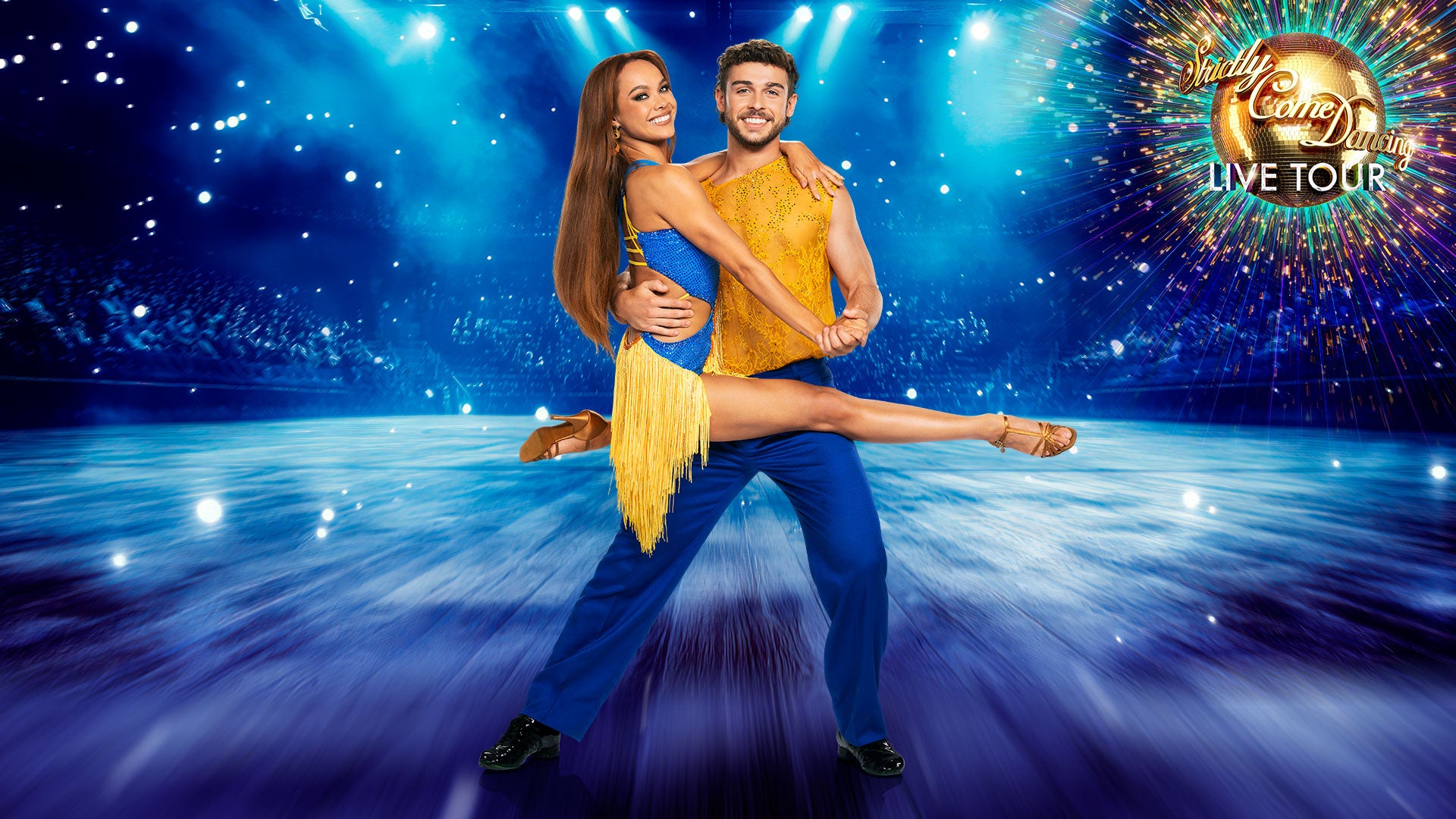Alexis Warr & George Clarke who will be taking part in the 2026 Strictly Come Dancing live arena tour