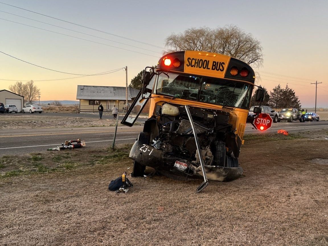 School Buses Crash