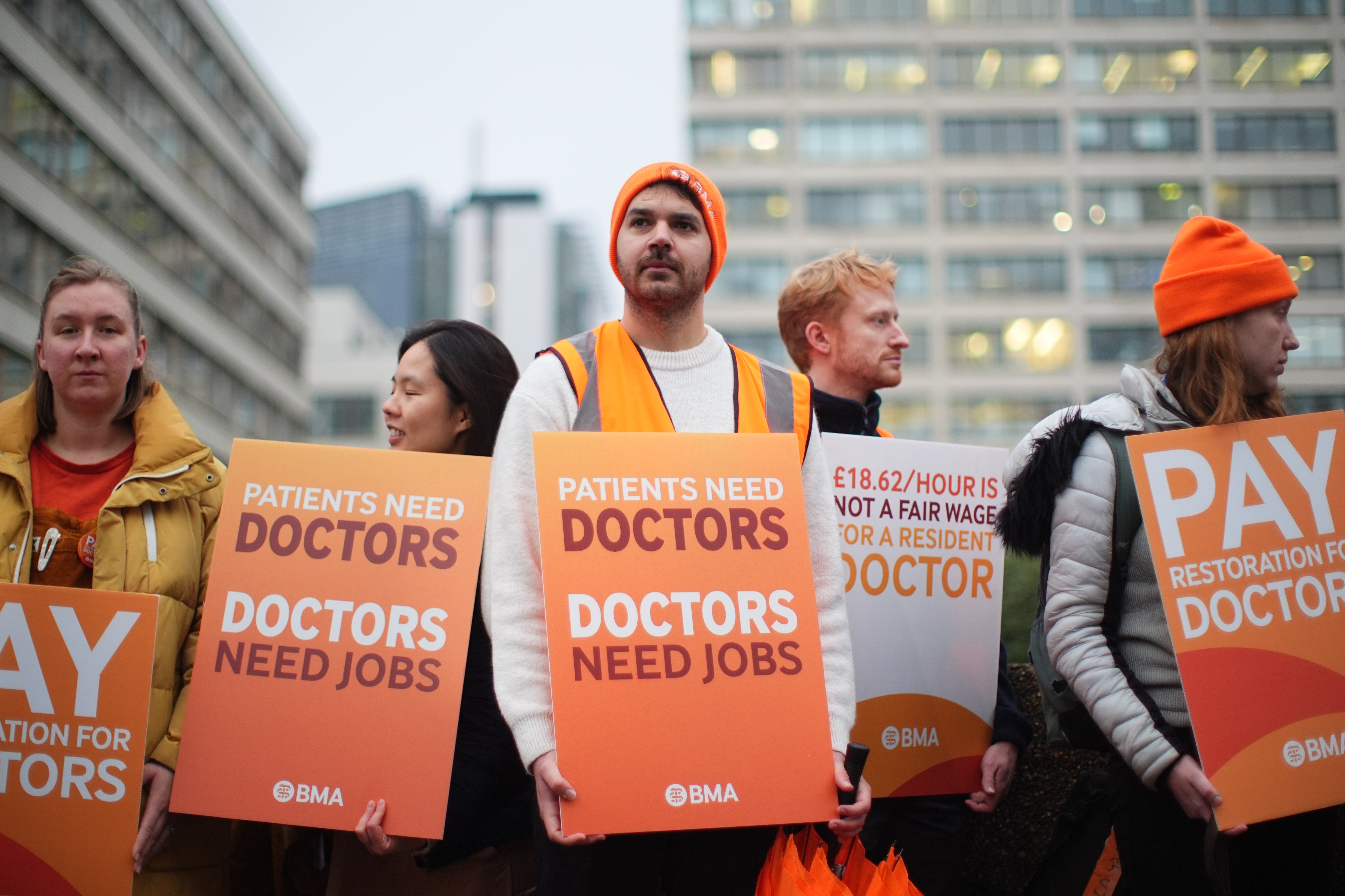 <p>The BMA said feedback the union had received was that the government’s offer ‘doesn’t go far enough on both jobs and pay’</p>