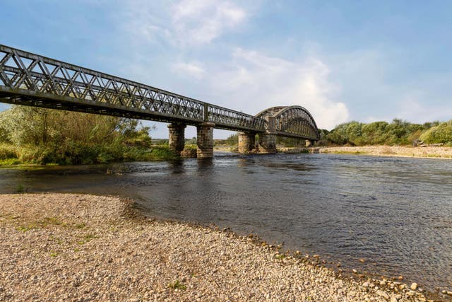 The Spey Viaduct was popular with walkers and cyclists before its collapse