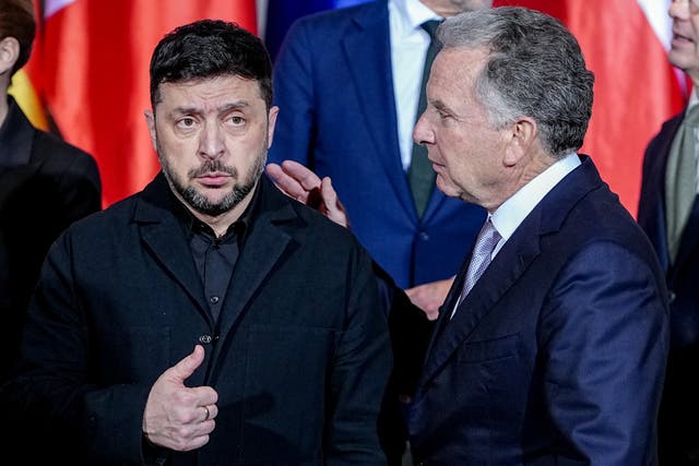 <p>Challenges still remain to peace but Volodymyr Zelensky is optimistic about American efforts to secure a deal</p>